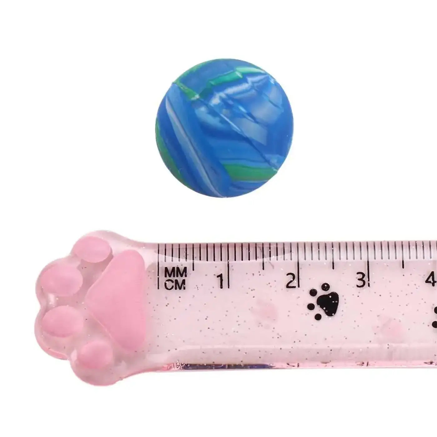 The Ball Depot : Sports Games Bouncy Toy 20mm Colorful for Child Mini Jumping Balls Swirl Bouncing Balls Rubber Ball Bouncing Balls