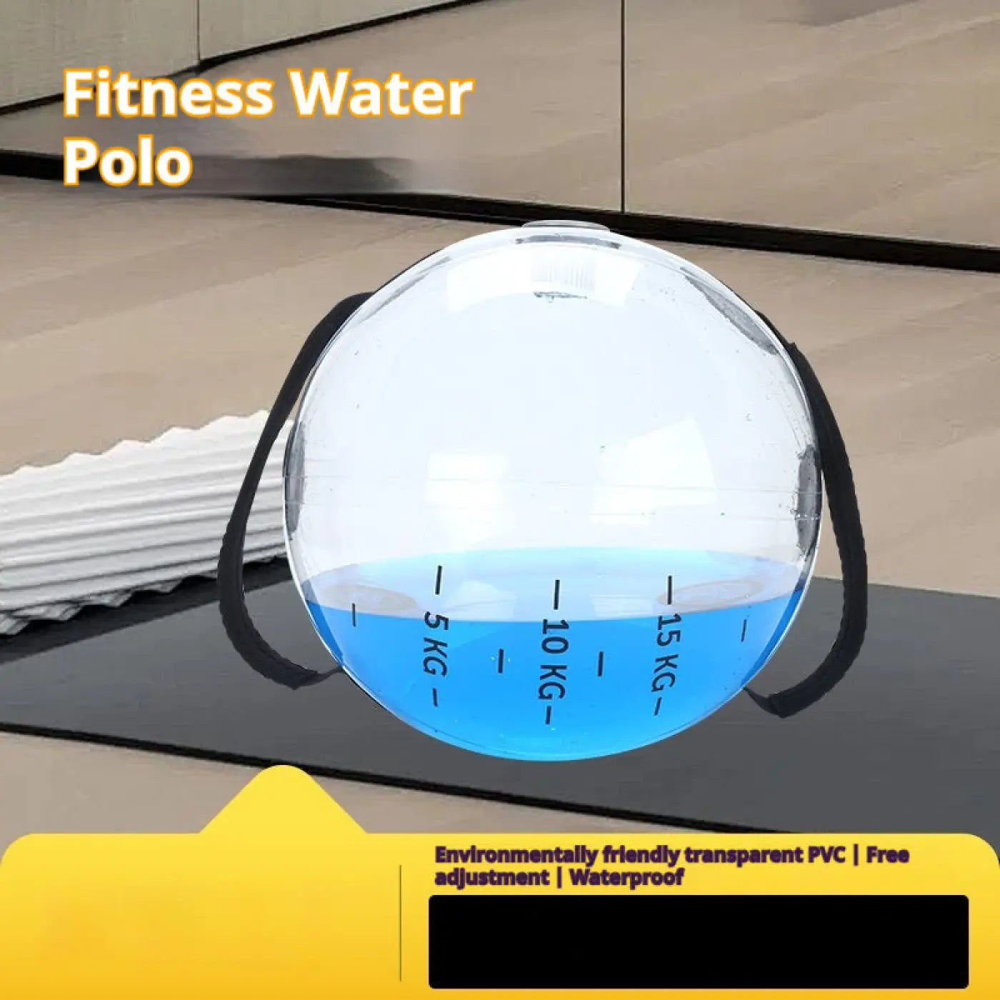 The Ball Depot weight ball: Counterweight Water Fitness Ball