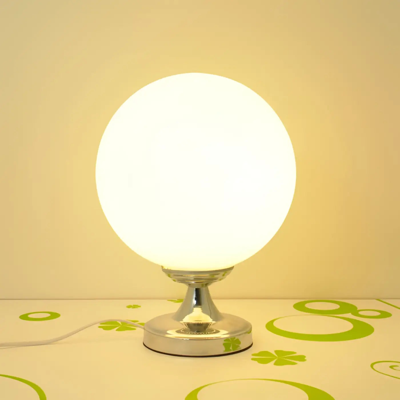 The Ball Depot decorative ball: Creative Glass Soccer Table Lamp