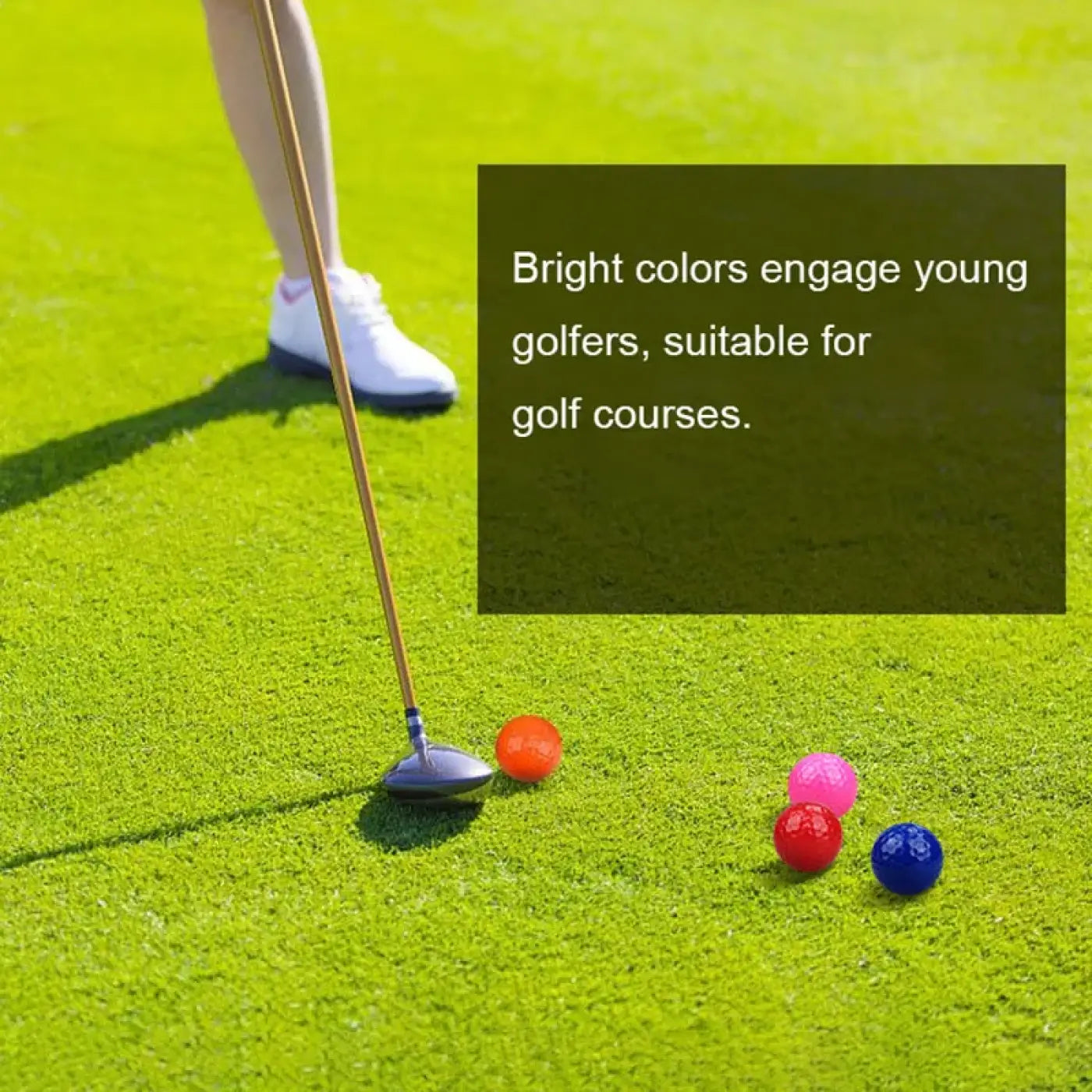The Ball Depot golf ball: CRESTGOLF 6pcs/Pack Colorful Mini Golf Balls