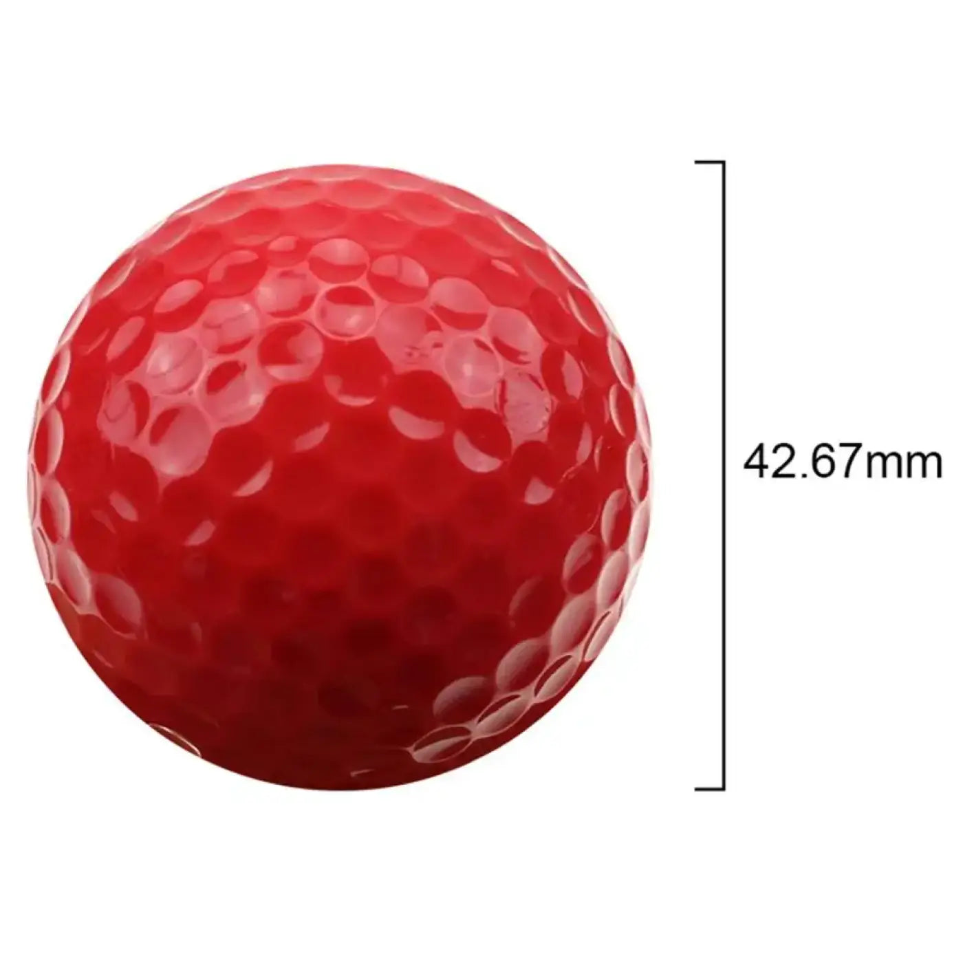 The Ball Depot golf ball: CRESTGOLF 6pcs/Pack Colorful Mini Golf Balls