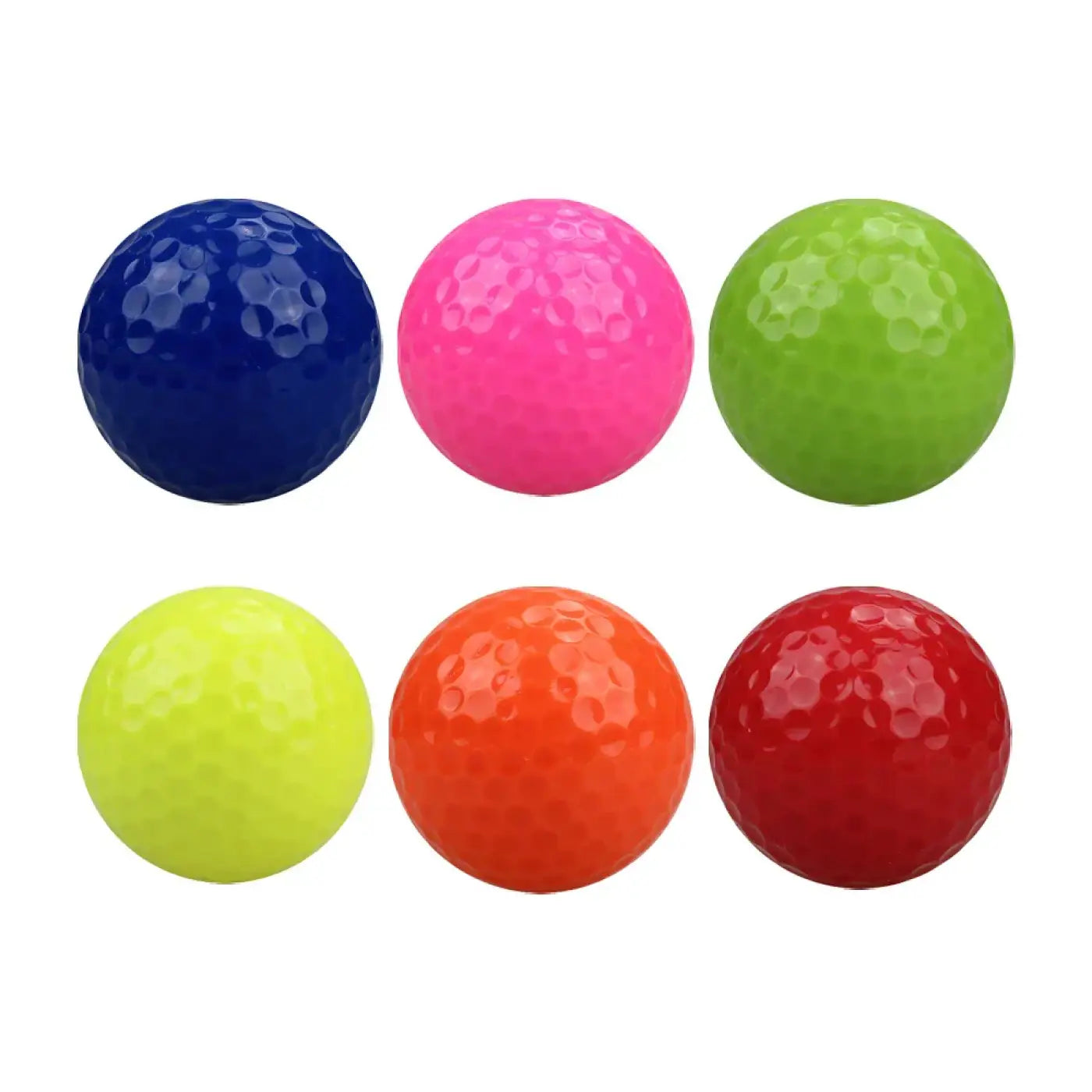 The Ball Depot golf ball: CRESTGOLF 6pcs/Pack Colorful Mini Golf Balls