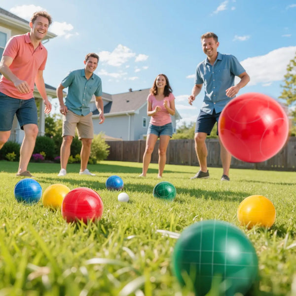 The Ball Depot bocce balls: Cricket ball set