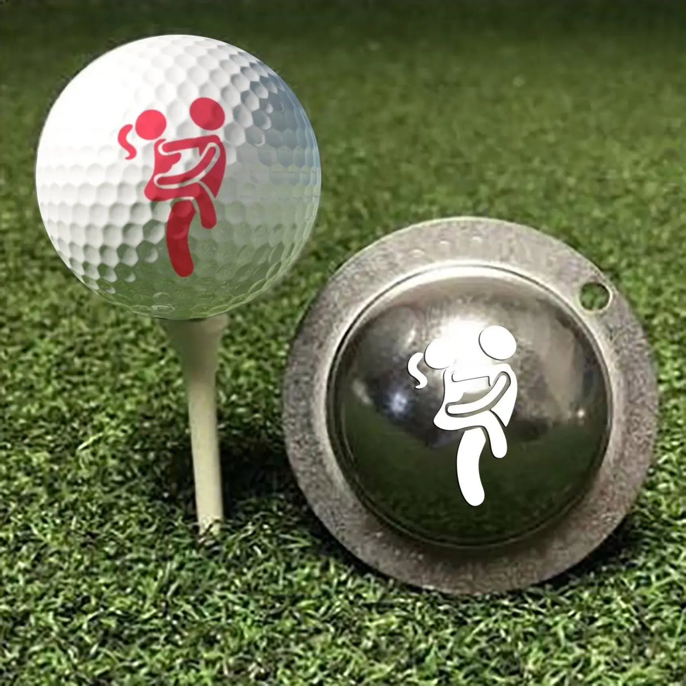 The Ball Depot Accessories: Cross-border Stainless Steel Golf Ball Scriber Scriber Marking Tool Marker Alignment Tool