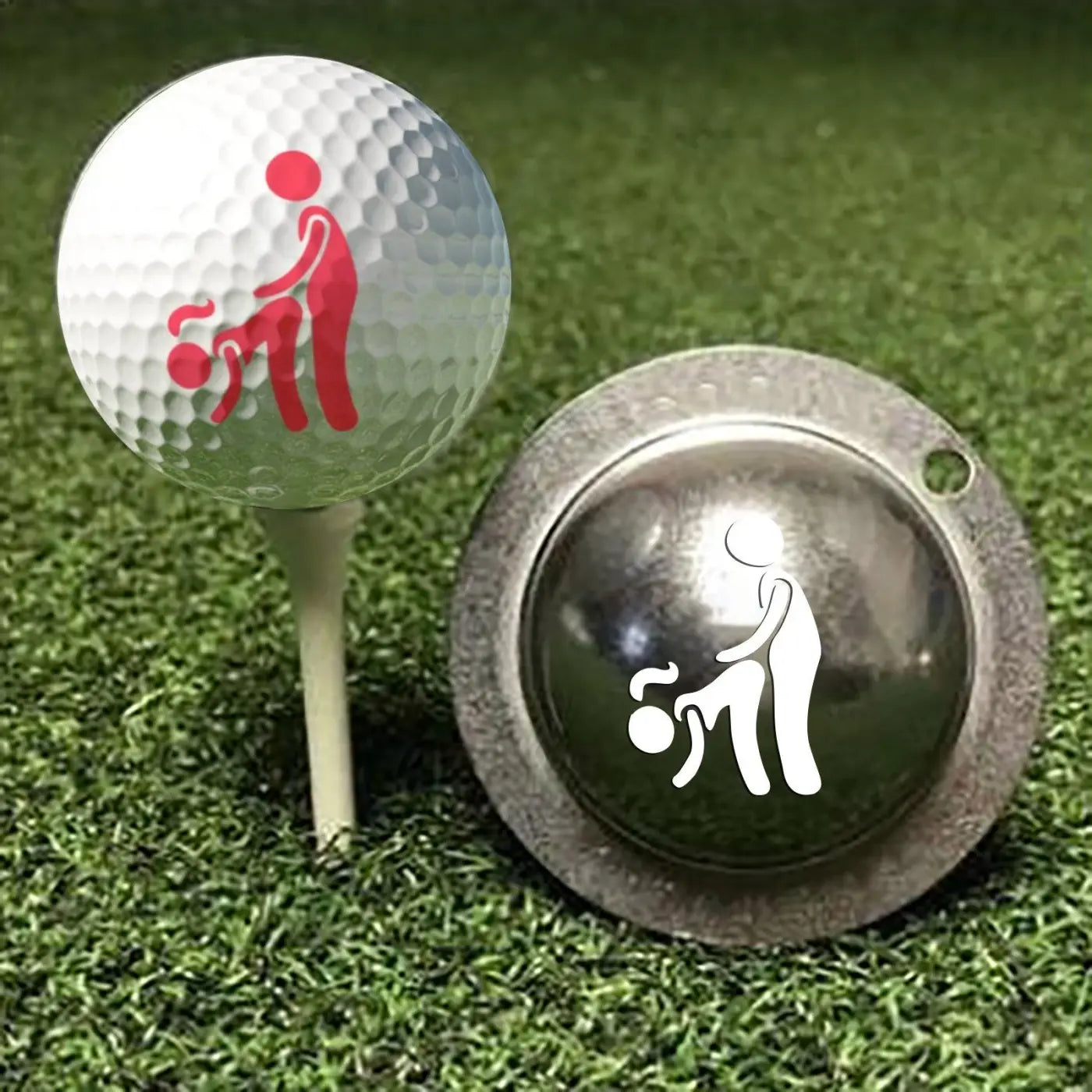 The Ball Depot Accessories: Cross-border Stainless Steel Golf Ball Scriber Scriber Marking Tool Marker Alignment Tool