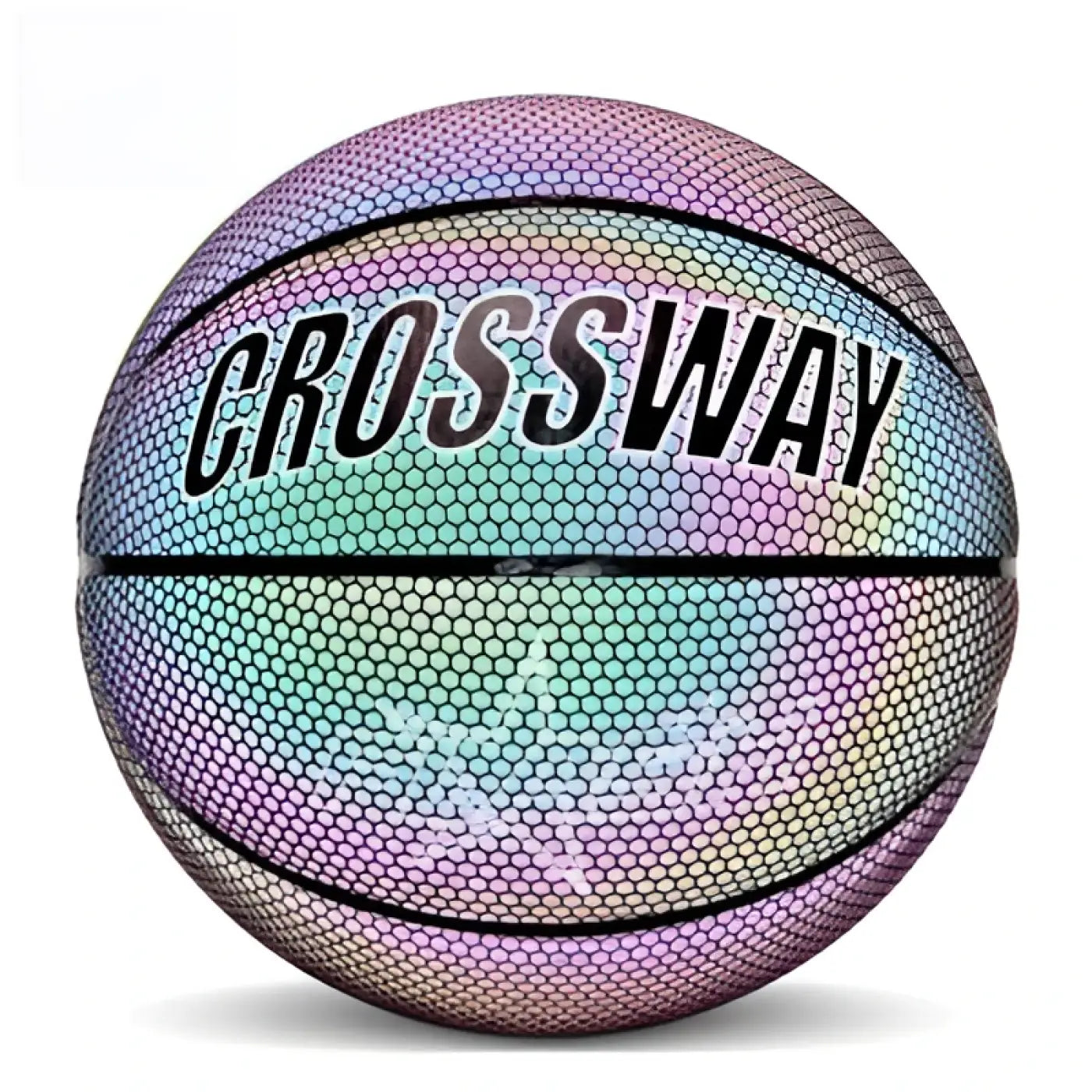 The Ball Depot basketball: CROSSWAY Luminous Reflective Glow Basketball