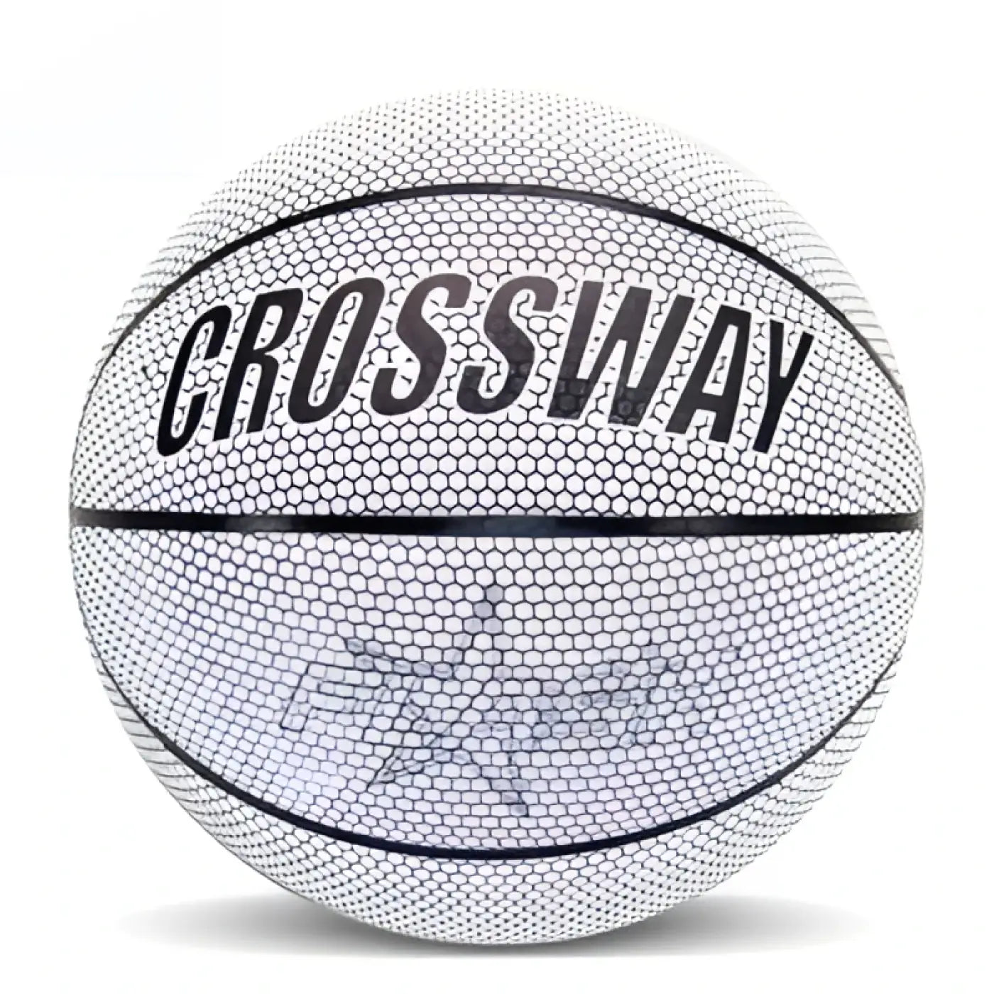 The Ball Depot basketball: CROSSWAY Luminous Reflective Glow Basketball