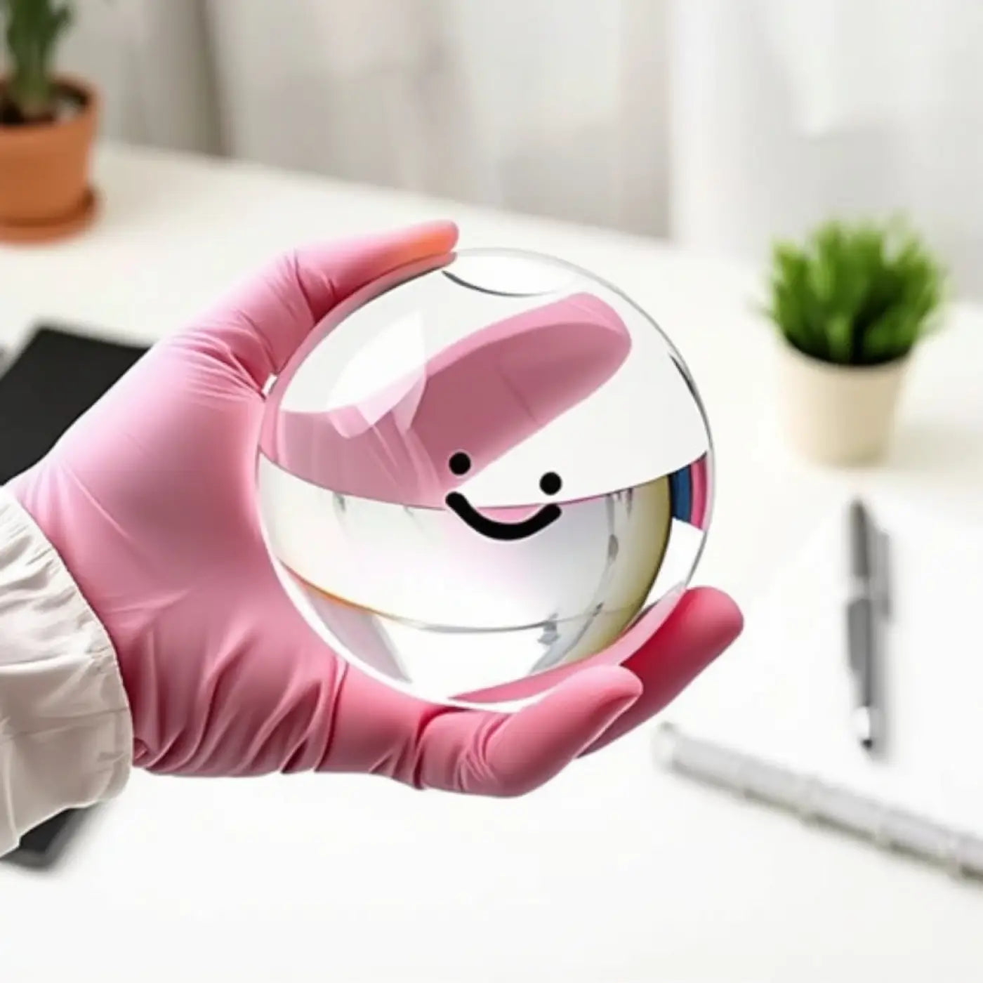 The Ball Depot stress balls: Crystal Bubble Ball Pinch Decompression Anger Toys