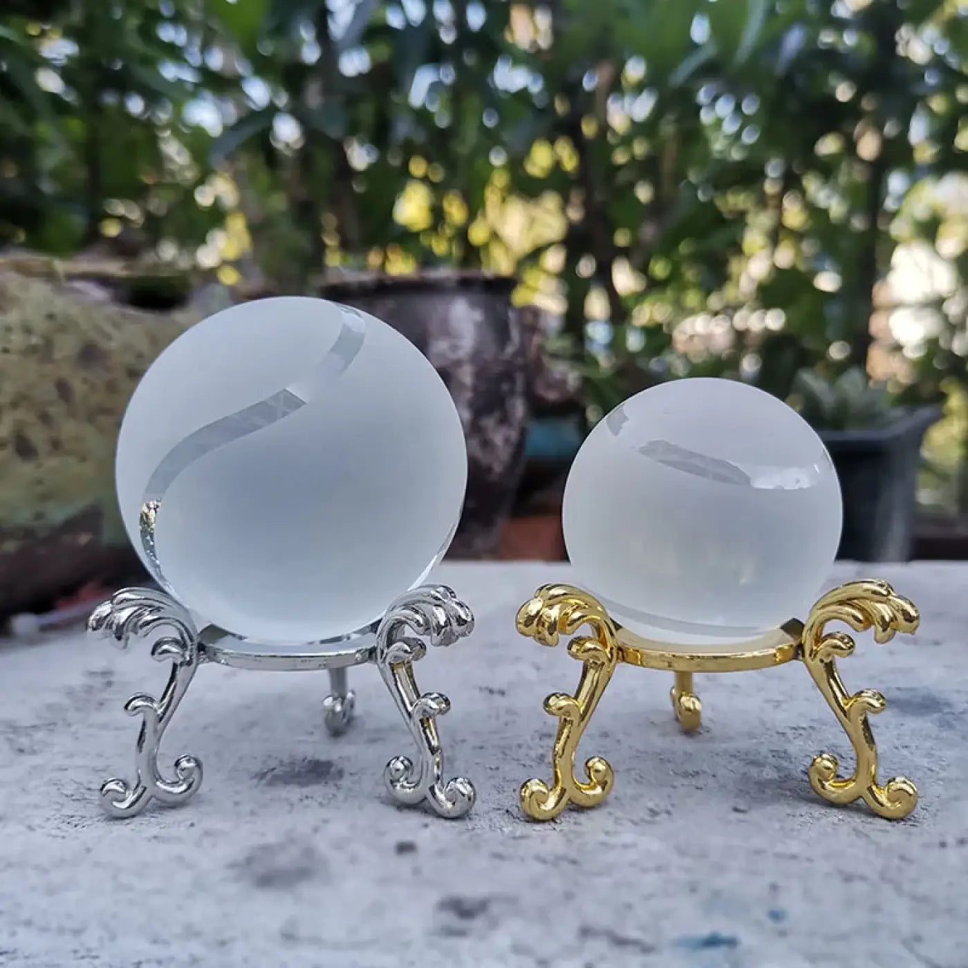 The Ball Depot glass tennis ball: Crystal Glass Tennis Ball