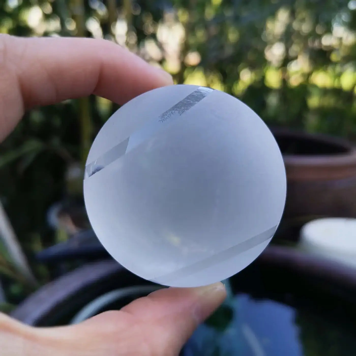 The Ball Depot glass tennis ball: Crystal Glass Tennis Ball