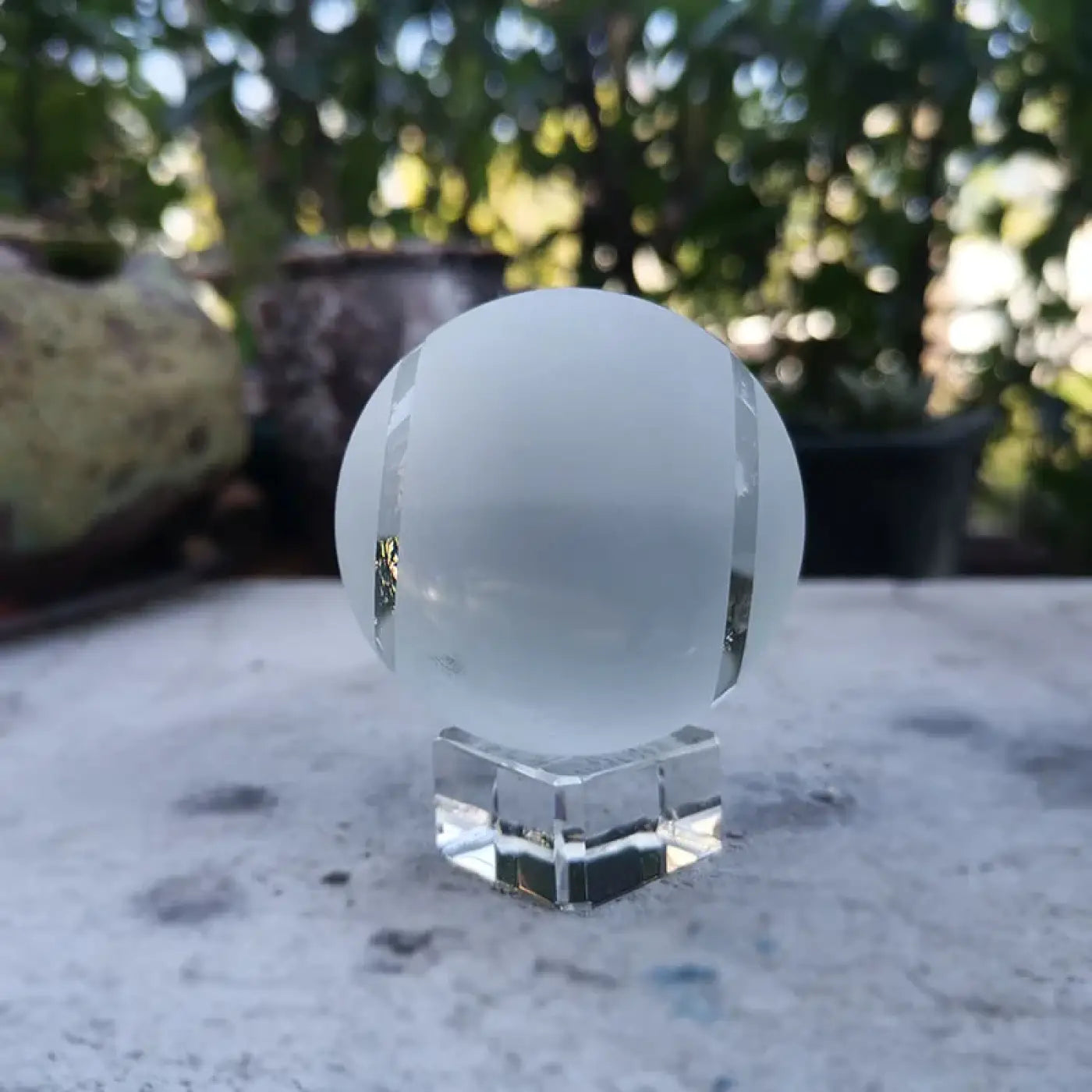 The Ball Depot glass tennis ball: Crystal Glass Tennis Ball
