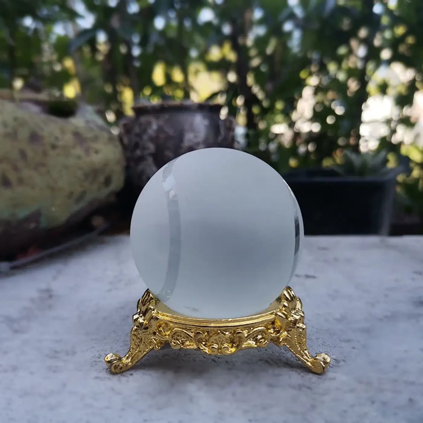 The Ball Depot glass tennis ball: Crystal Glass Tennis Ball