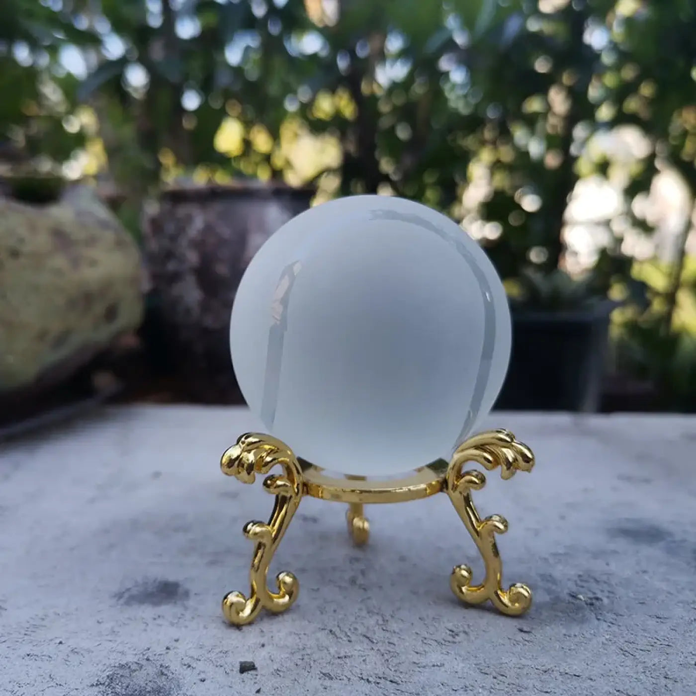 The Ball Depot glass tennis ball: Crystal Glass Tennis Ball