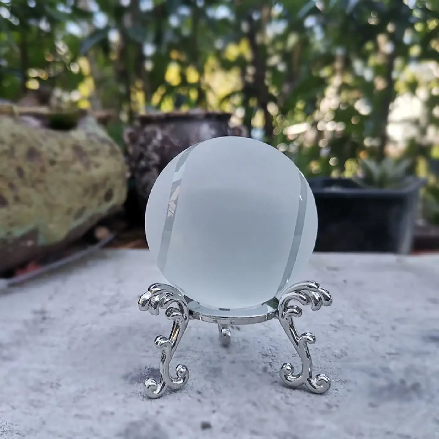 The Ball Depot glass tennis ball: Crystal Glass Tennis Ball