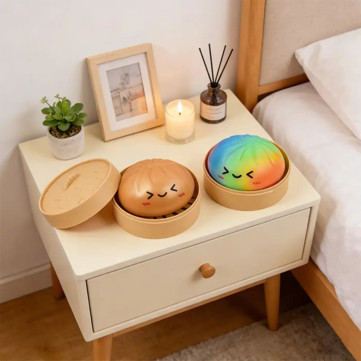 The Ball Depot stress balls: Cute Baozi-Shaped Stress-Relief Ball