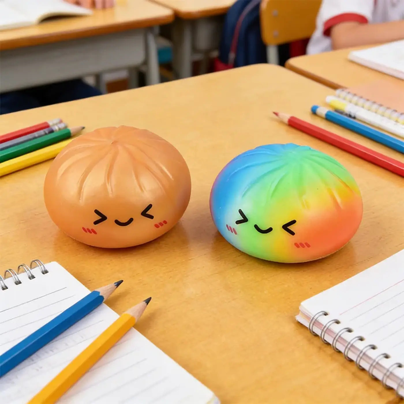 The Ball Depot stress balls: Cute Baozi-Shaped Stress-Relief Ball