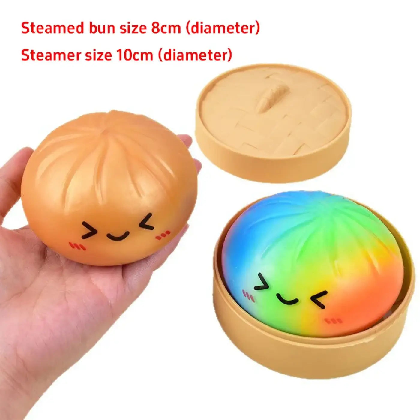 The Ball Depot stress balls: Cute Baozi-Shaped Stress-Relief Ball