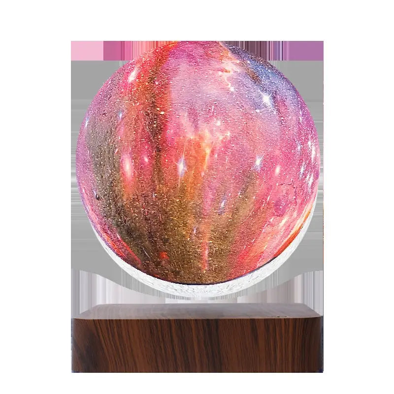 Magnetic Levitation Galaxy Ball Small Night Lamp