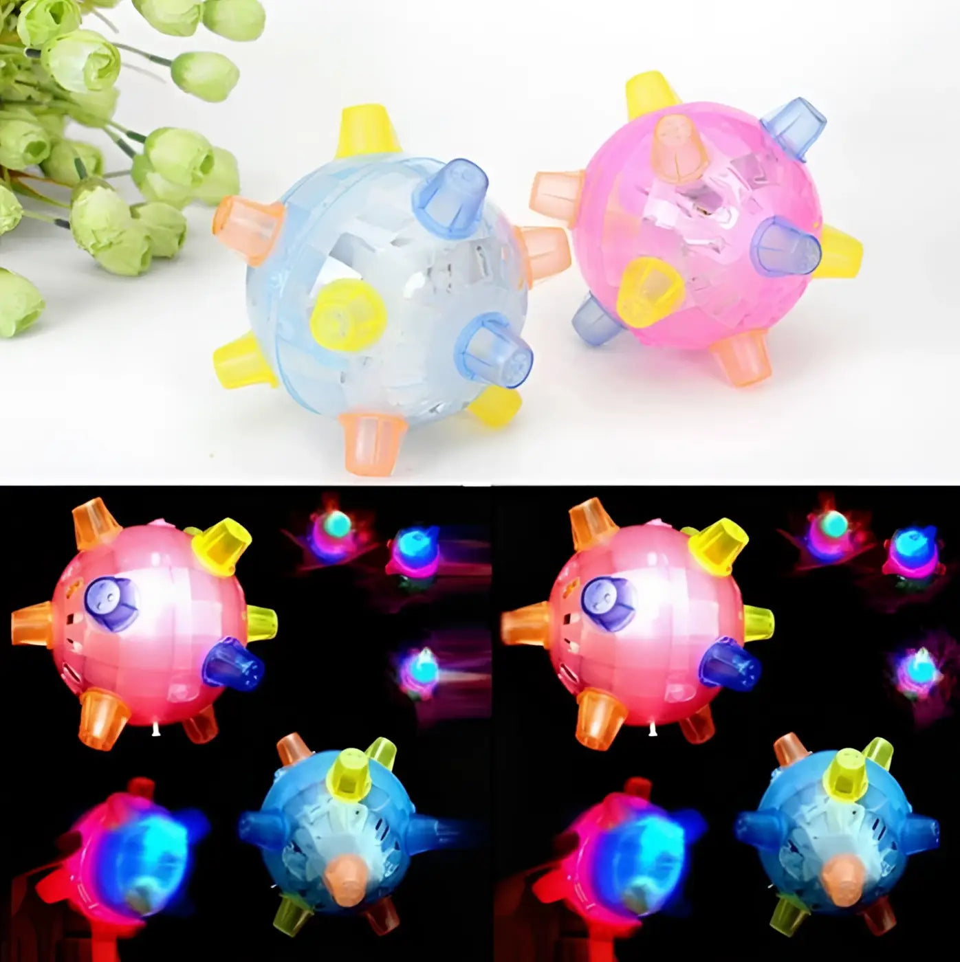 The Ball Depot dancing ball: Dancing Glowing Dog Ball