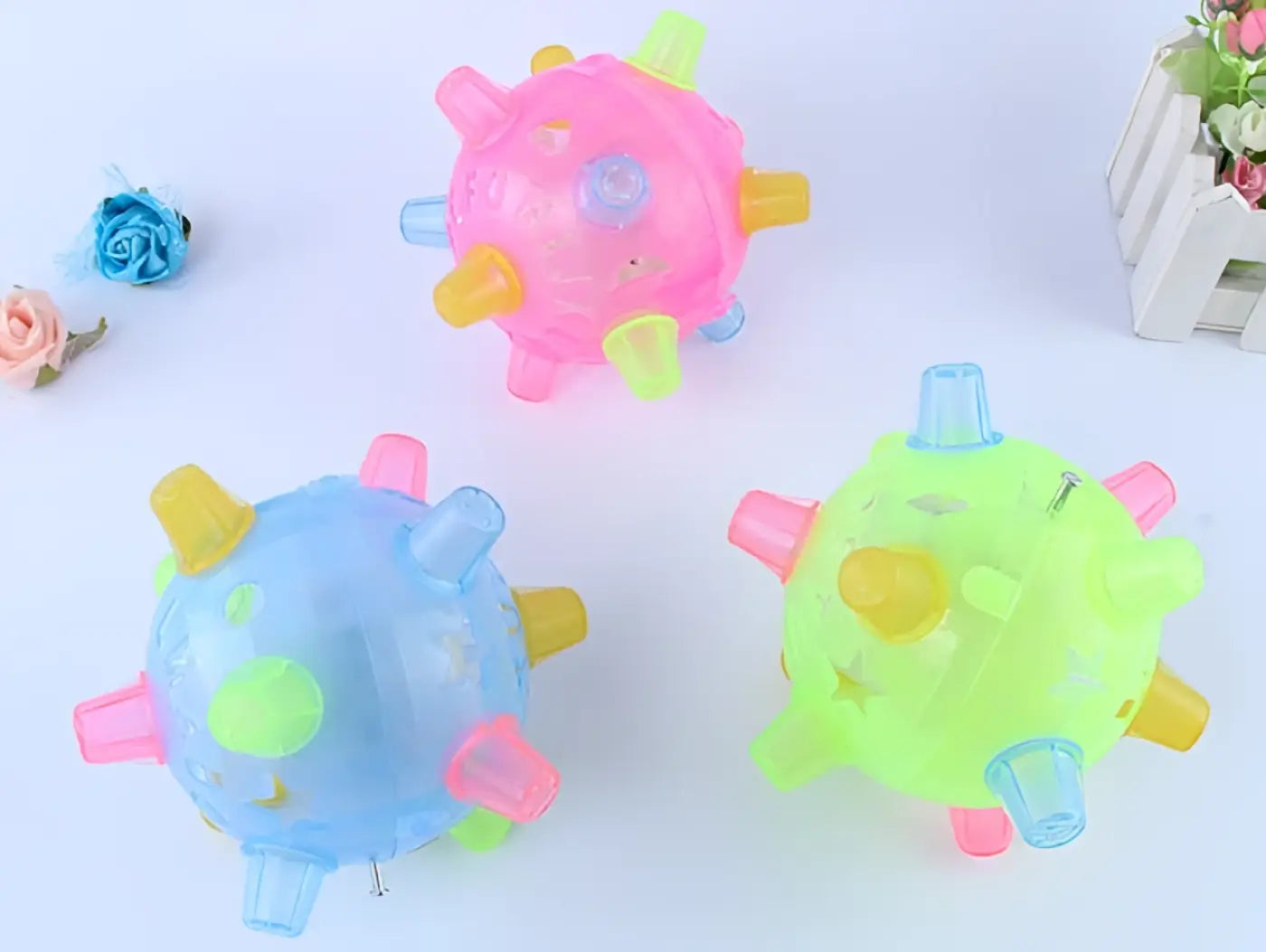 The Ball Depot dancing ball: Dancing Glowing Dog Ball
