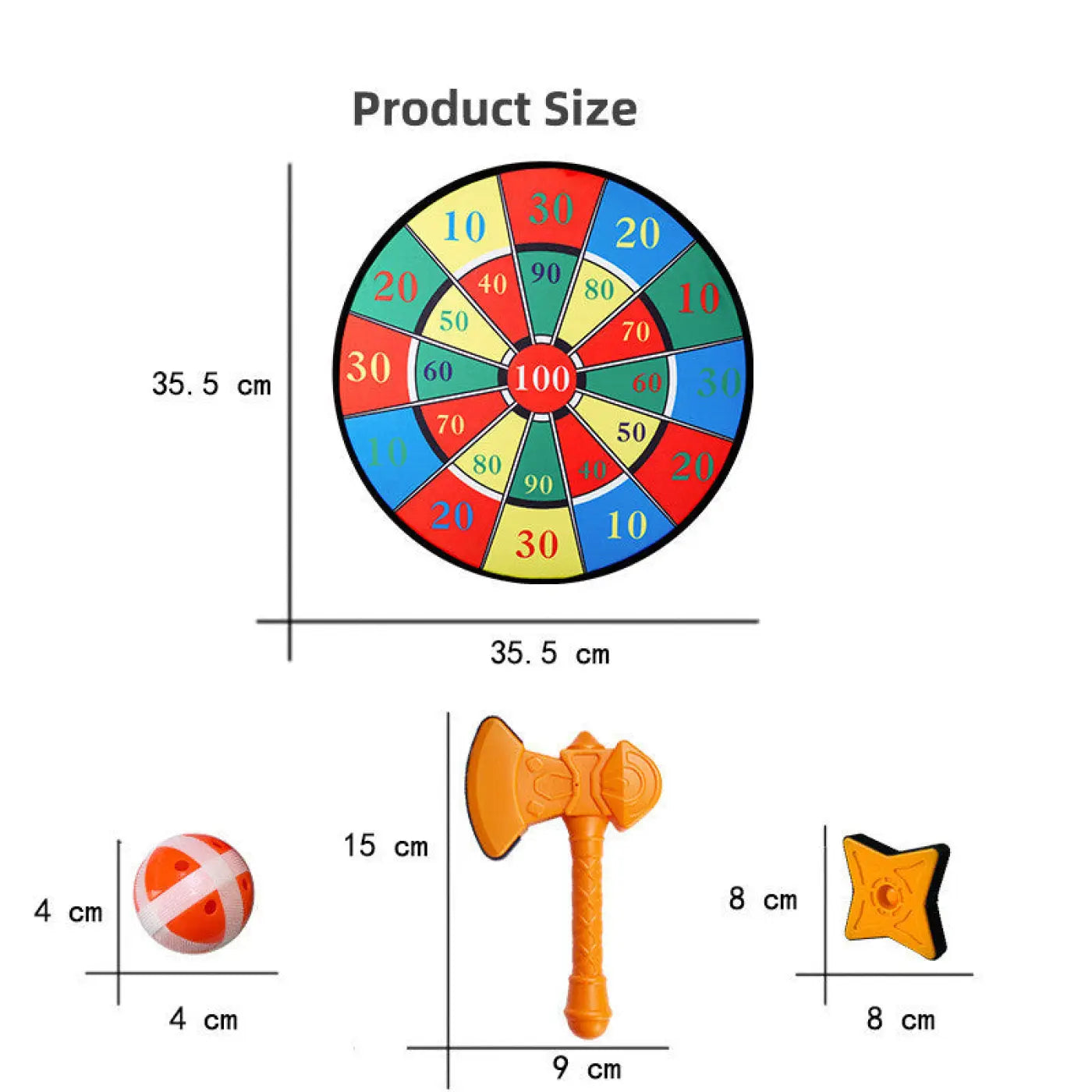 The Ball Depot ball game: Dart Sticky Ball Set