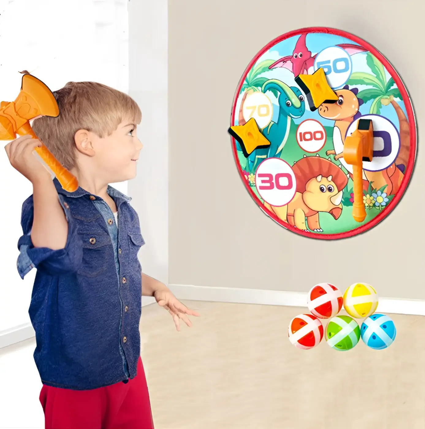 The Ball Depot ball game: Dart Sticky Ball Set
