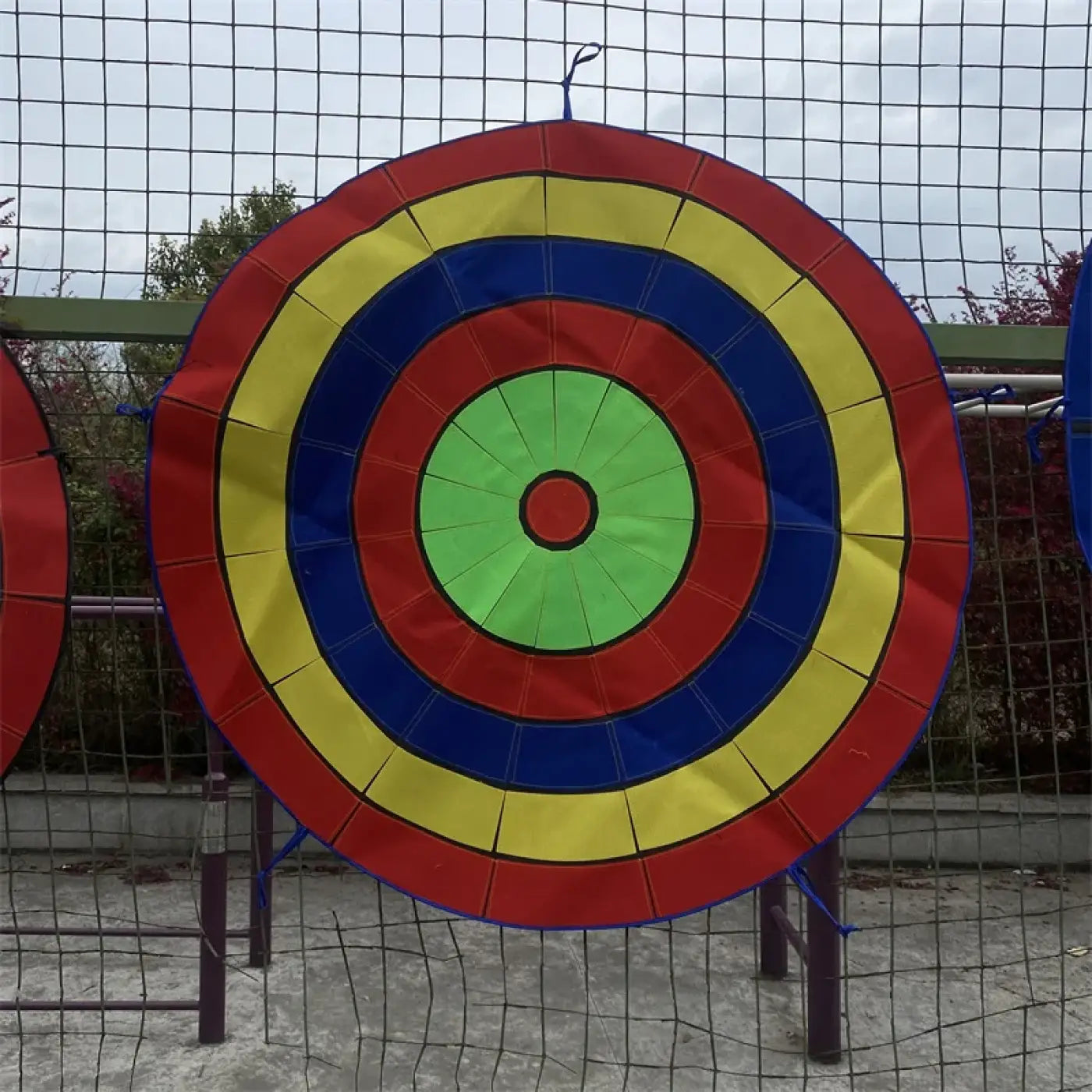 The Ball Depot : Dartboard Game Set Round Cloth Dart Board Outdoor Hrowing Sticky Ball Target Toy With 20 Balls for Parent-child Interaction Game