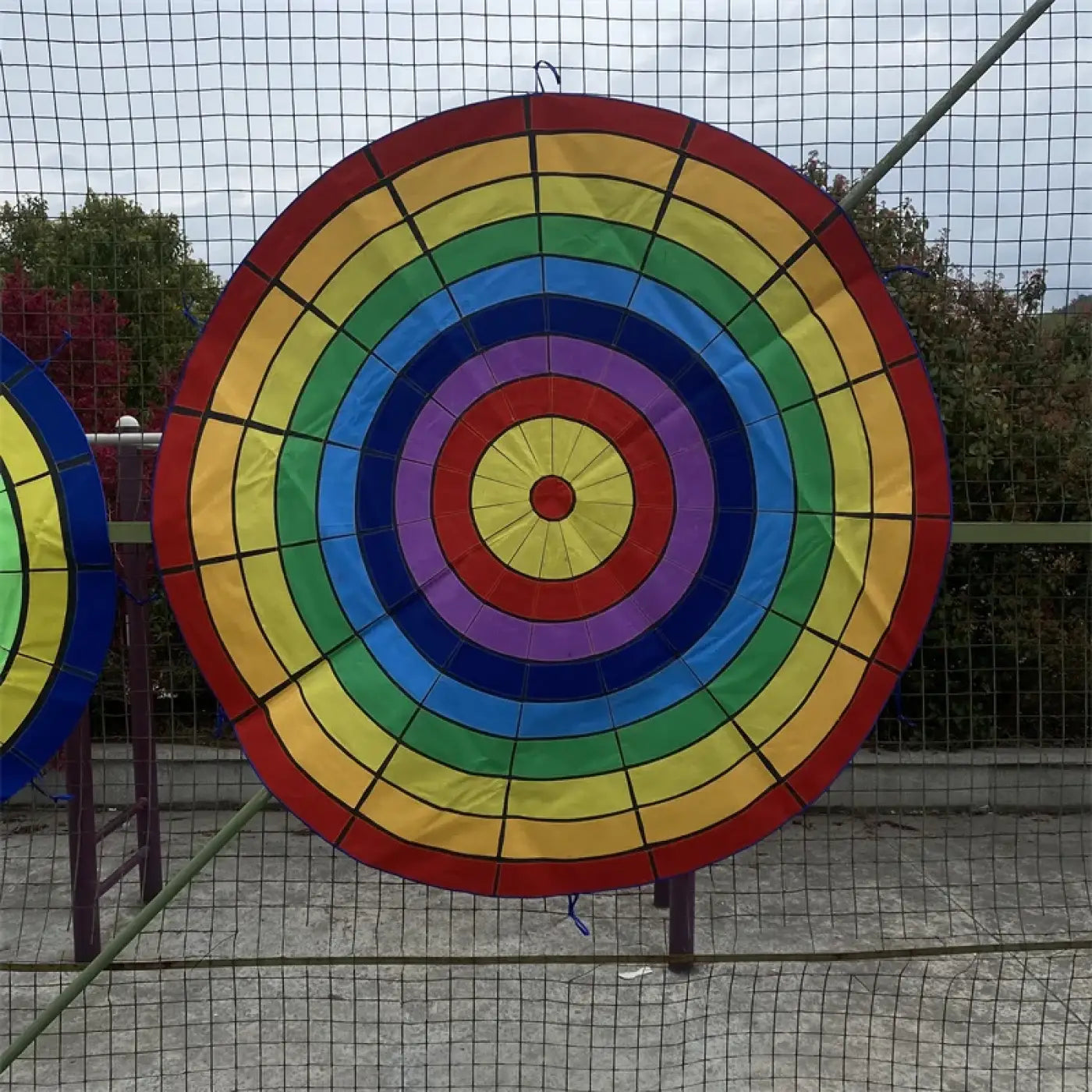 The Ball Depot : Dartboard Game Set Round Cloth Dart Board Outdoor Hrowing Sticky Ball Target Toy With 20 Balls for Parent-child Interaction Game