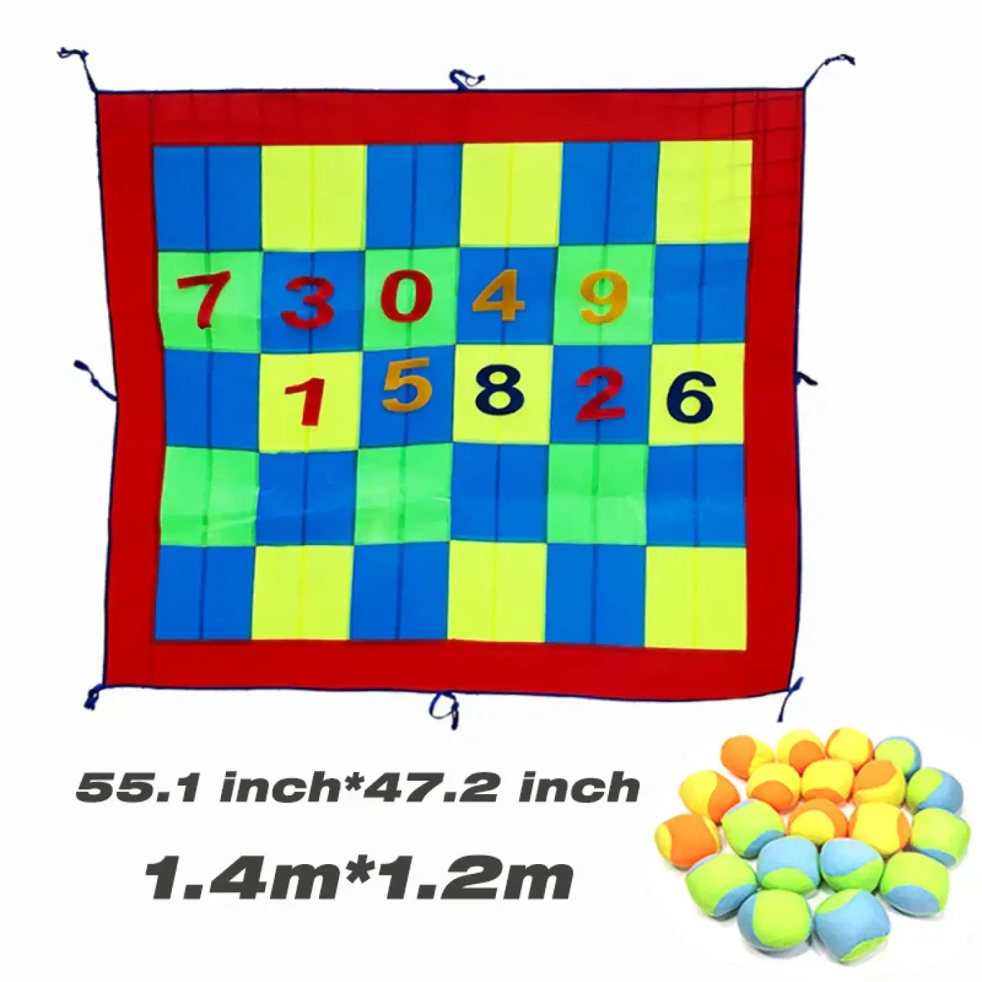 The Ball Depot dartboard: Dartboard Ball Game Set