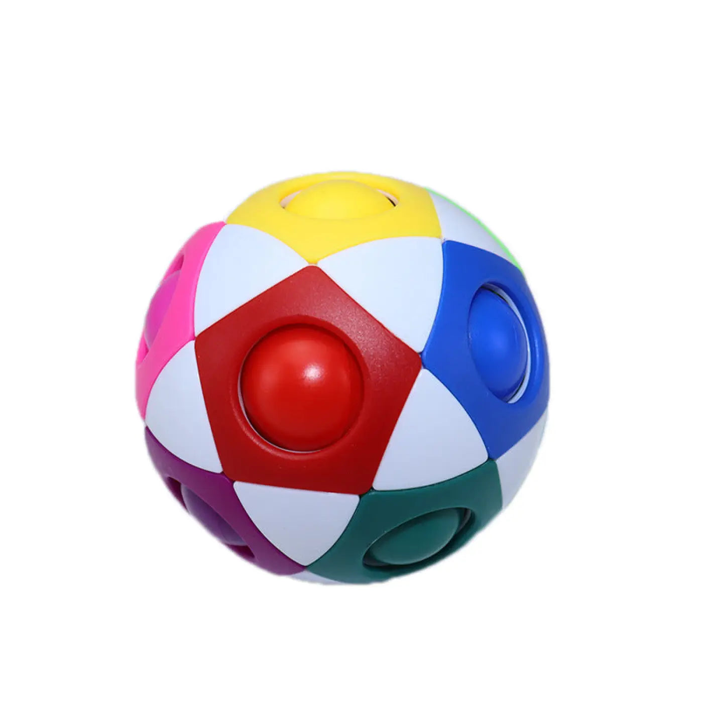 The Ball Depot soccer ball: Decompression Soccer Rainbow Ball