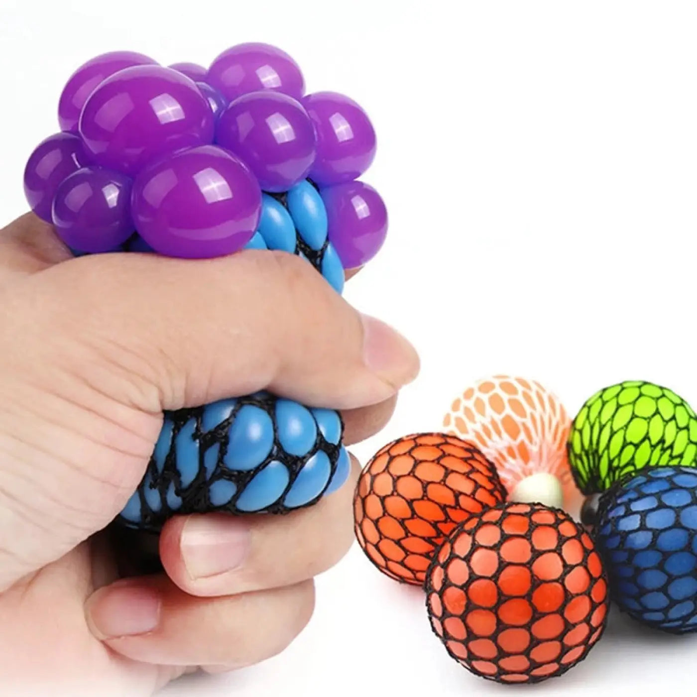 The Ball Depot stress balls: Decompression Vent Grape Ball