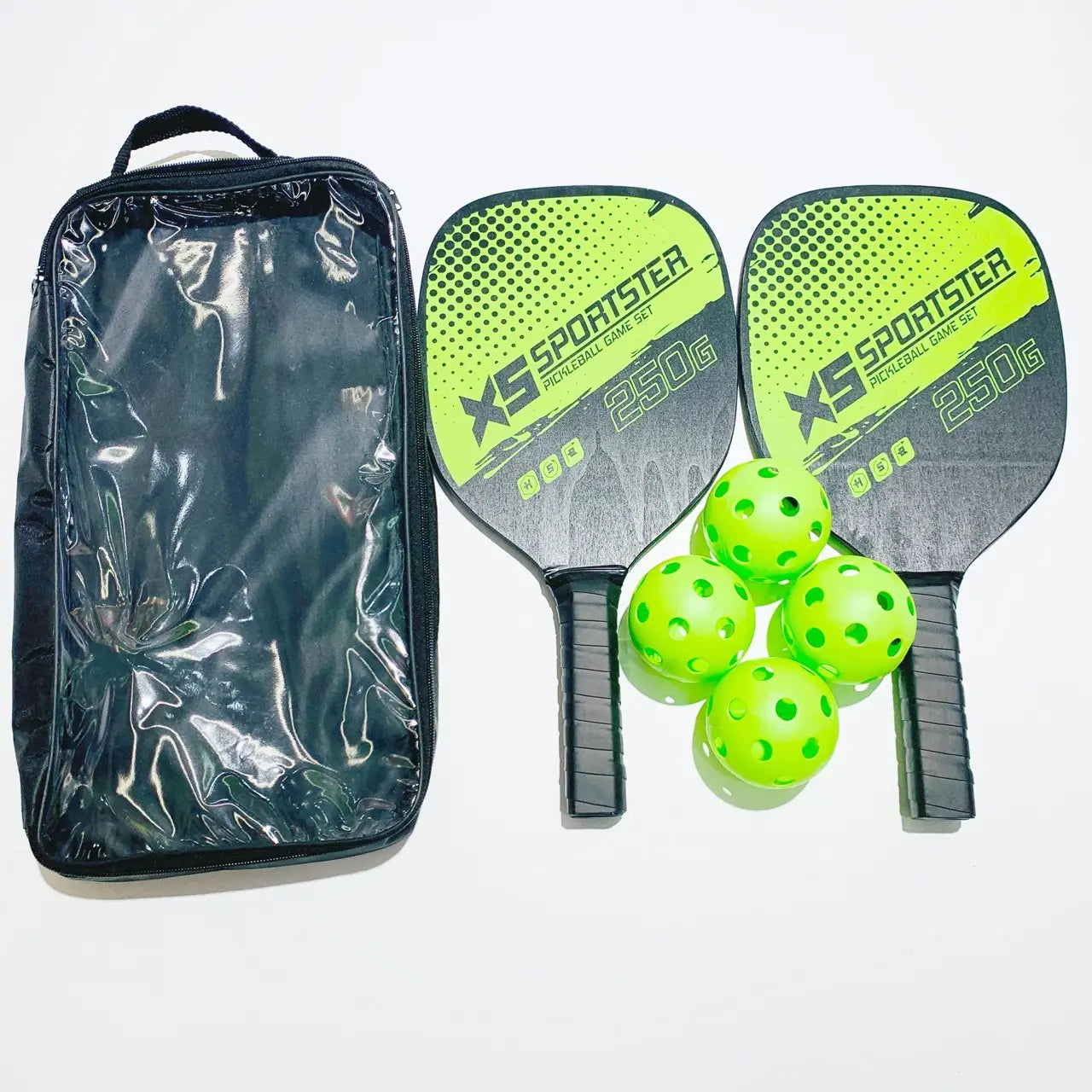 Sports Equipment 2 Rackets 4-ball Pick Racket Set Combination