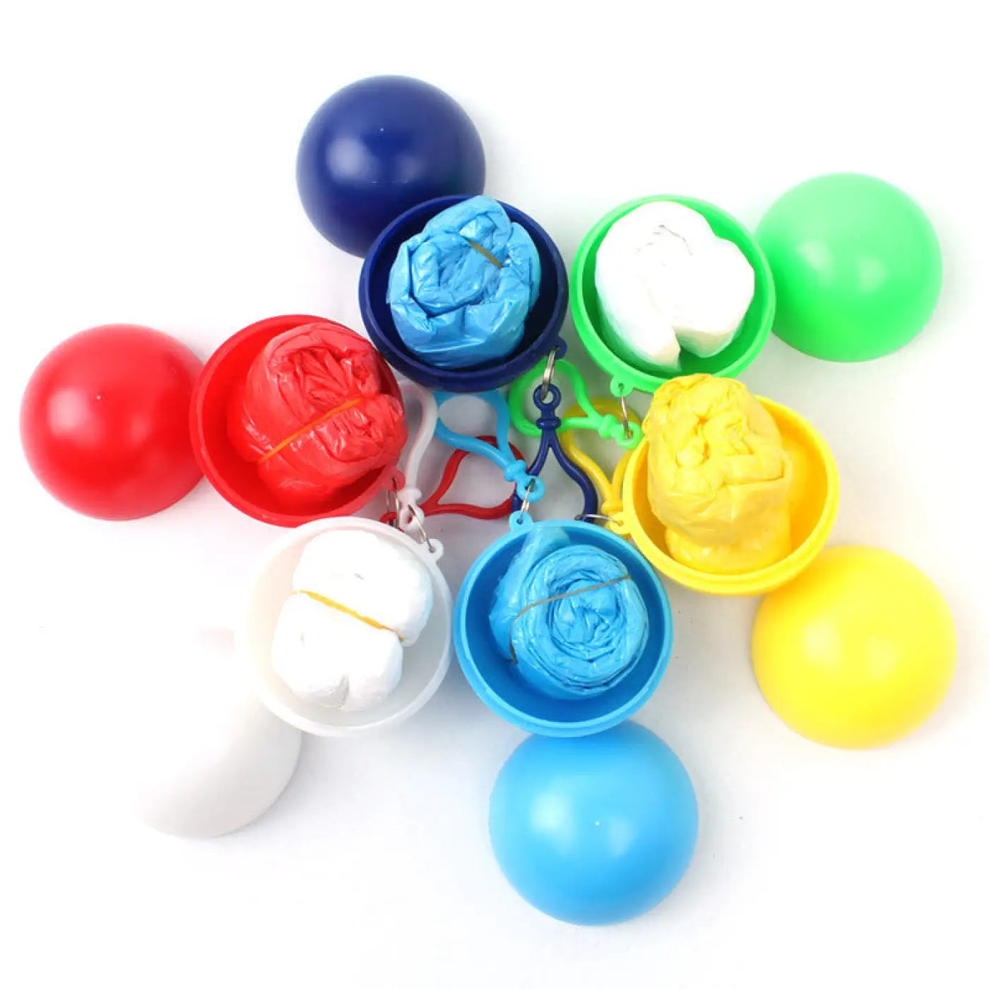 The Ball Depot novelty ball: Disposable Raincoat Ball