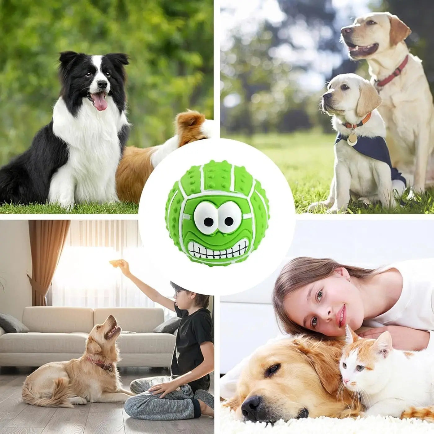 The Ball Depot Pet Toys: Dog Latex Balls
