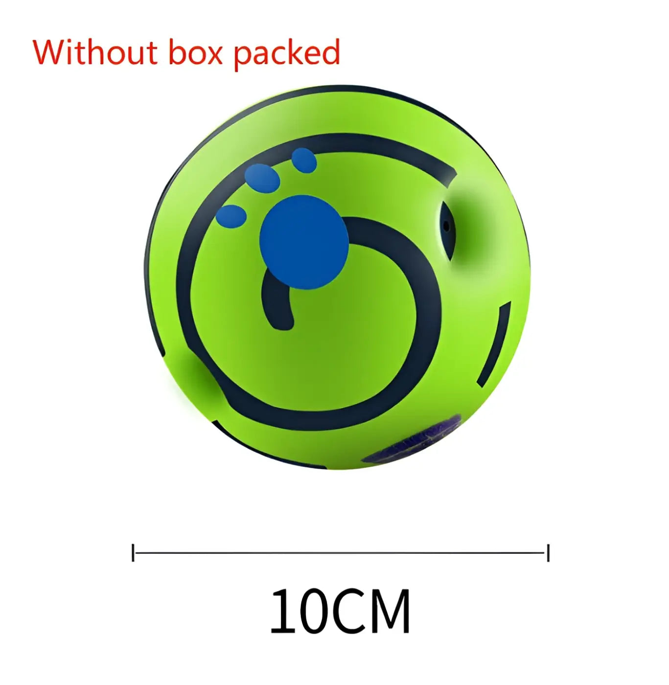 The Ball Depot dog ball: Dog Sound Rubber Ball