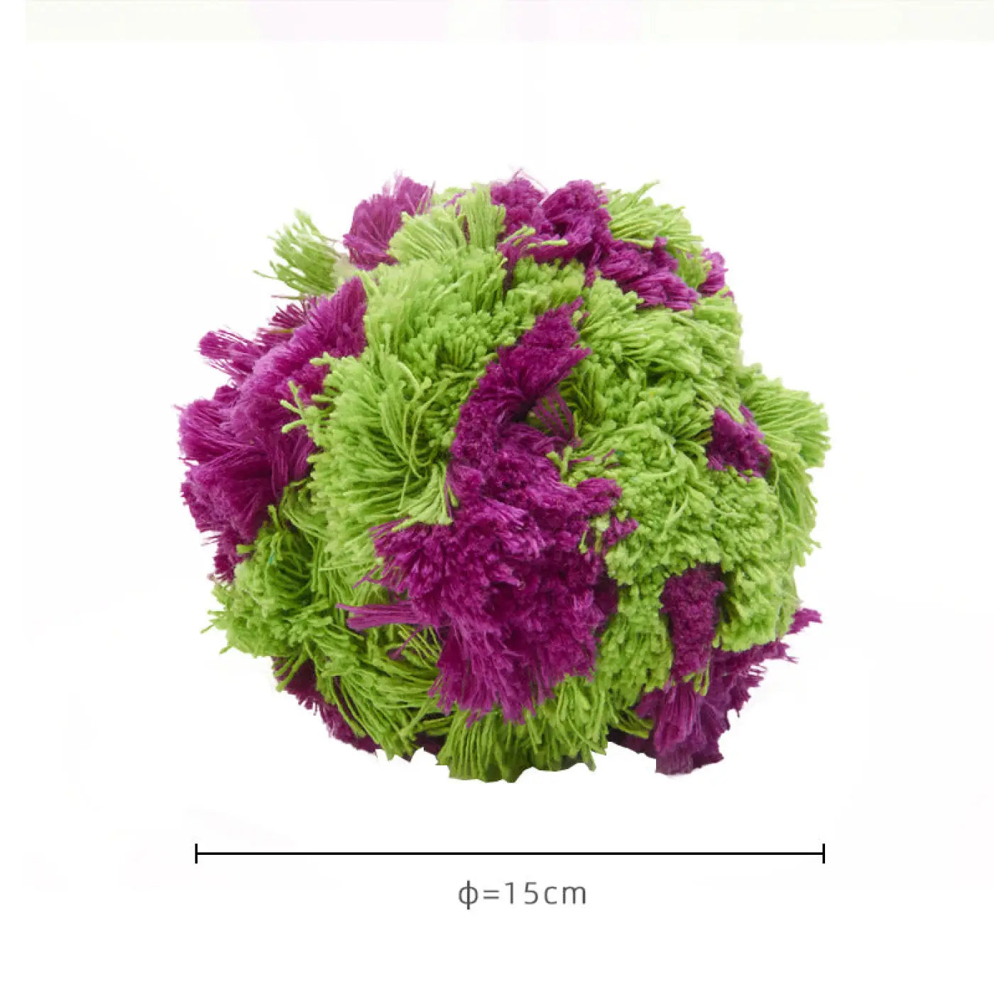 The Ball Depot dog balls: Dog Teething Seaweed Plush Balls