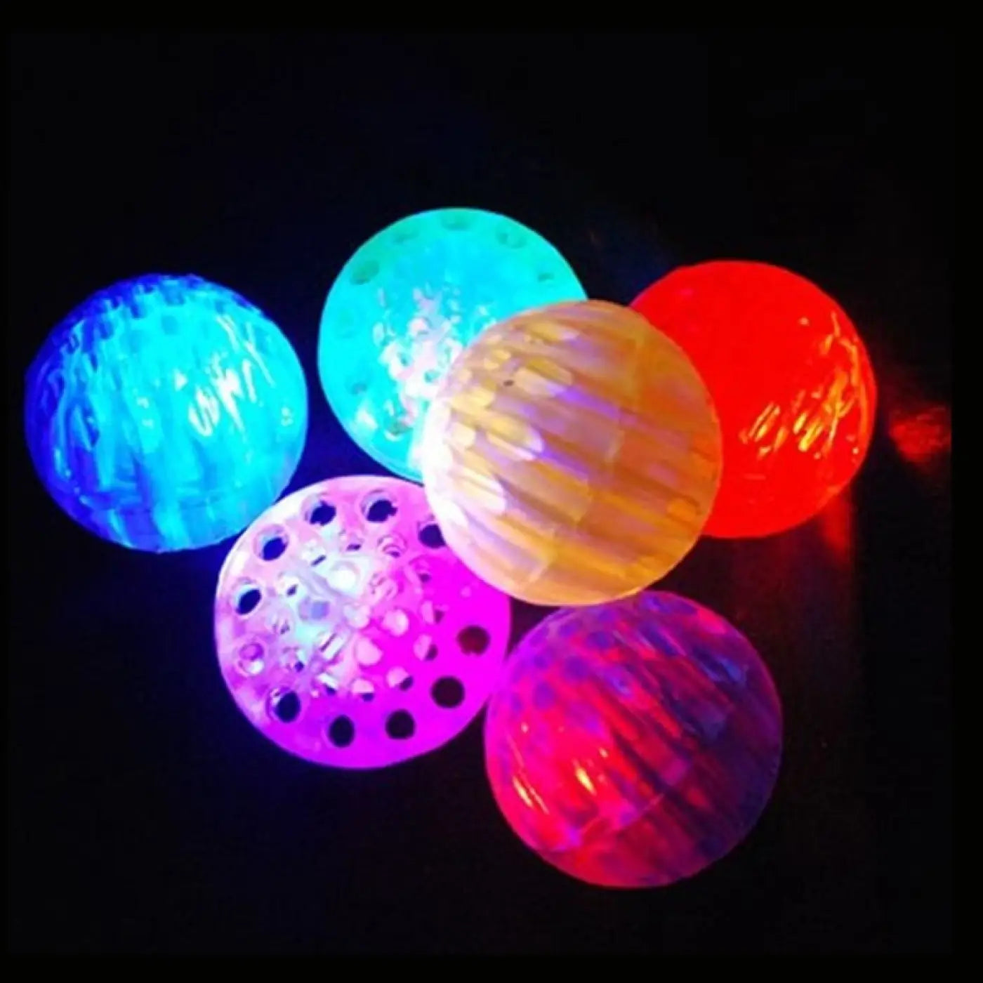 The Ball Depot dog ball: Dog Toy Ball Pet Cat Solid High Elastic Honeycomb