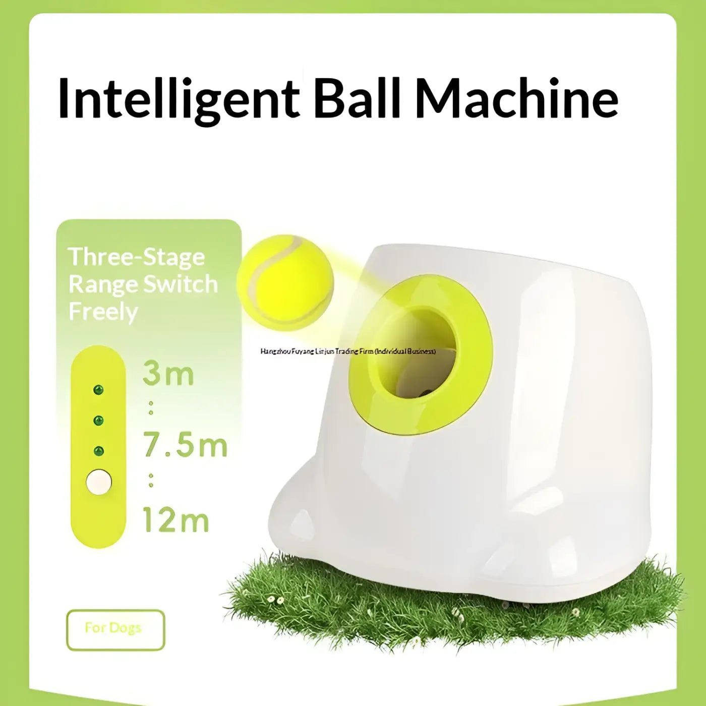 The Ball Depot dog ball: Dog Toy Tennis Ball Pet Ball-Throwing Automatic Launcher
