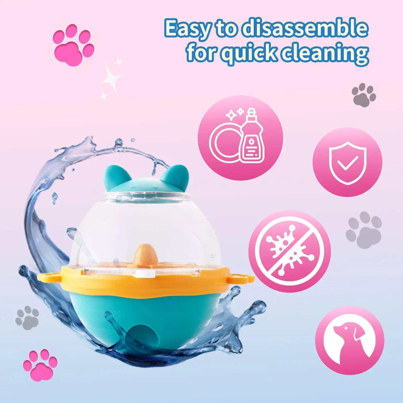 The Ball Depot dog feeding ball: Dog Treat Balls