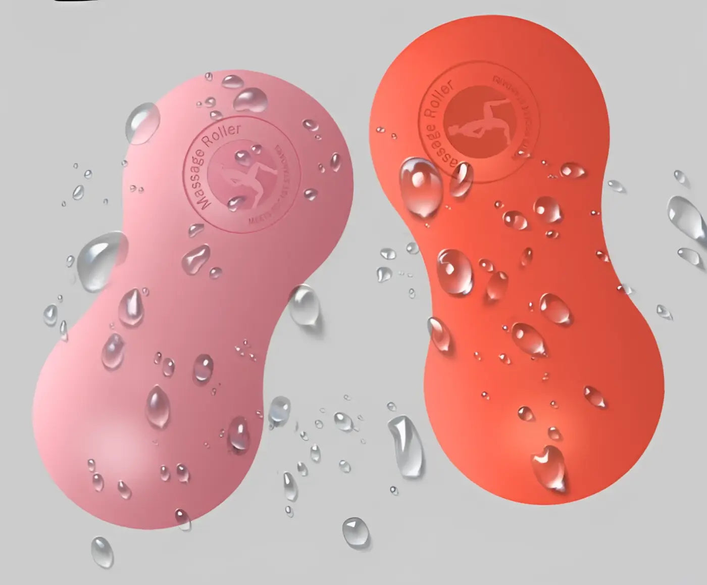 The Ball Depot massage ball: Double Peanut Fascia Massage Ball Set