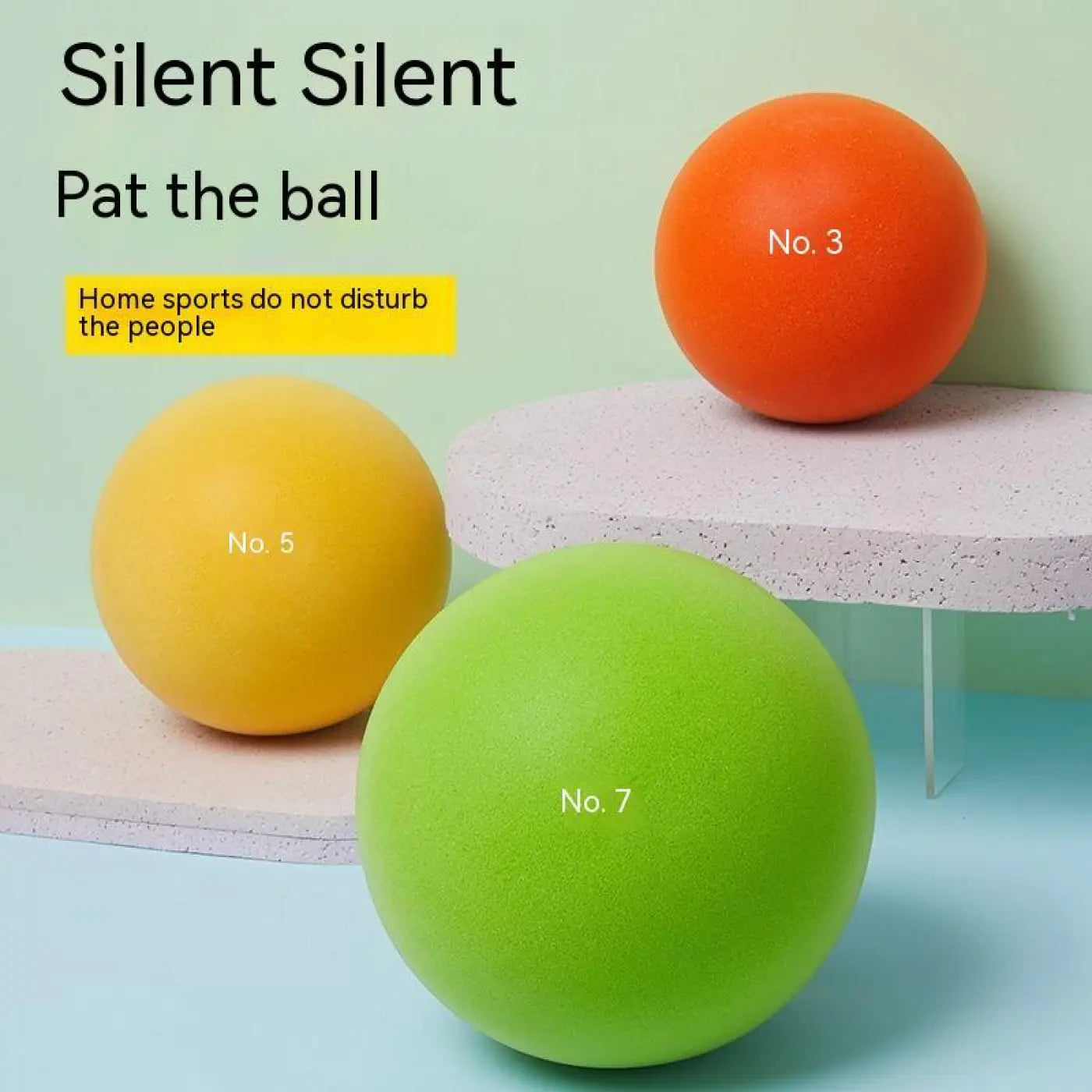 The Ball Depot bouncy ball: Elastic Mute Indoor Training Basketball