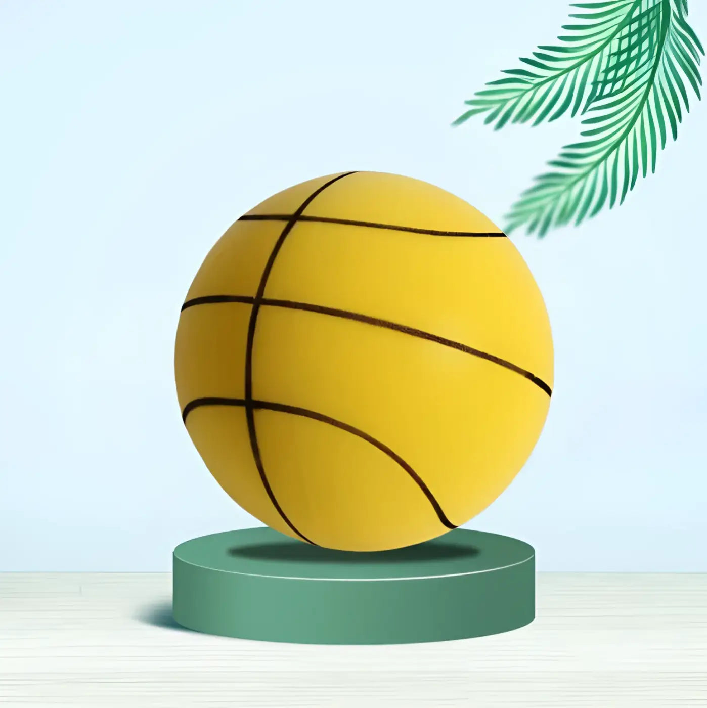 The Ball Depot bouncy ball: Elastic Mute Indoor Training Basketball