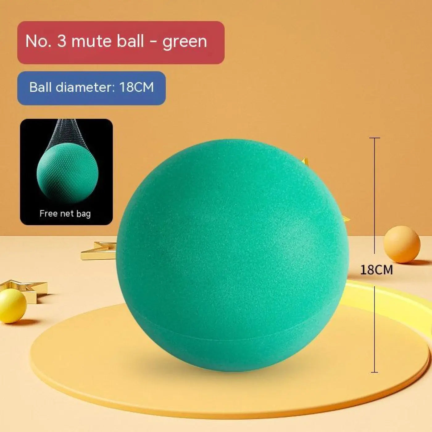 The Ball Depot kids balls: Elastic Sponge Indoor Ball