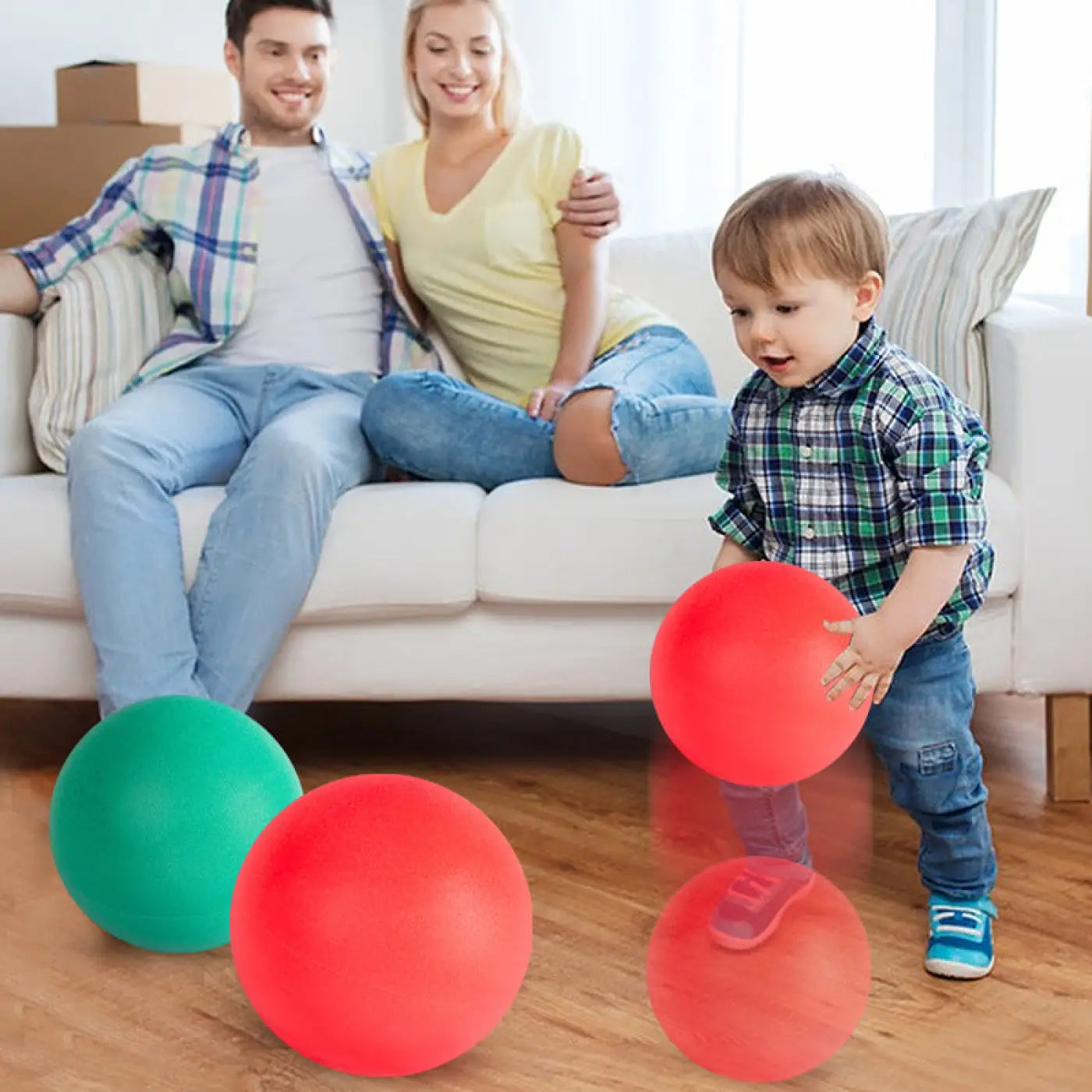 The Ball Depot kids balls: Elastic Sponge Indoor Ball