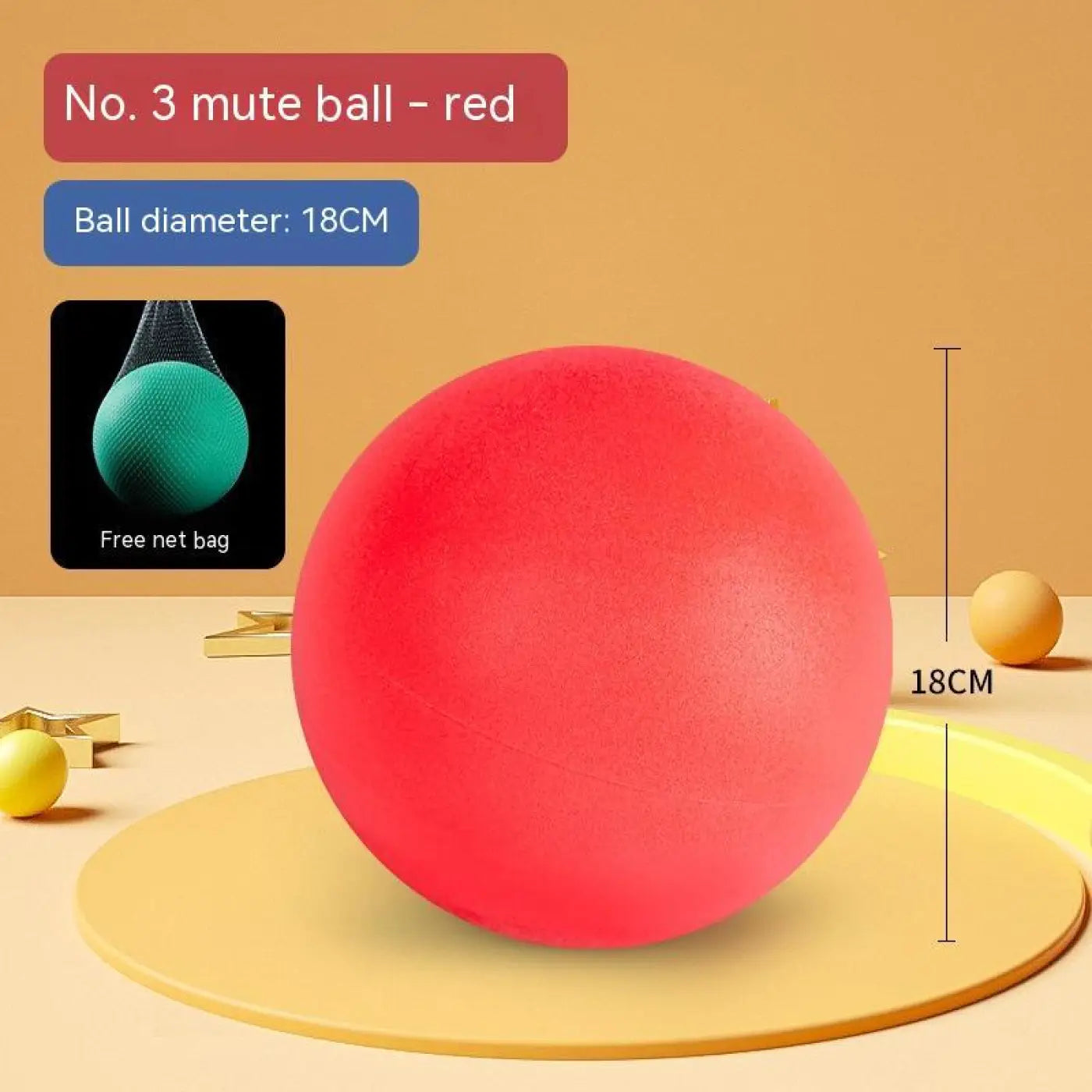 The Ball Depot kids balls: Elastic Sponge Indoor Ball