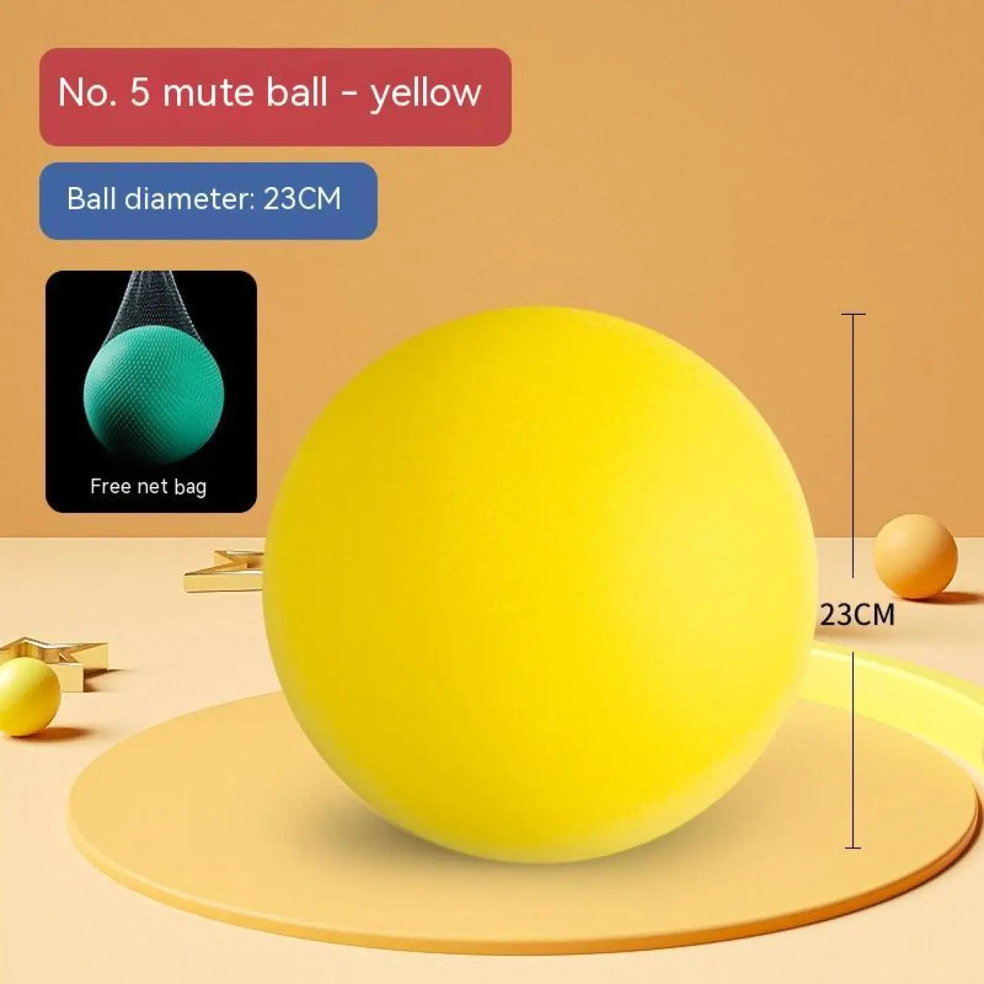The Ball Depot kids balls: Elastic Sponge Indoor Ball