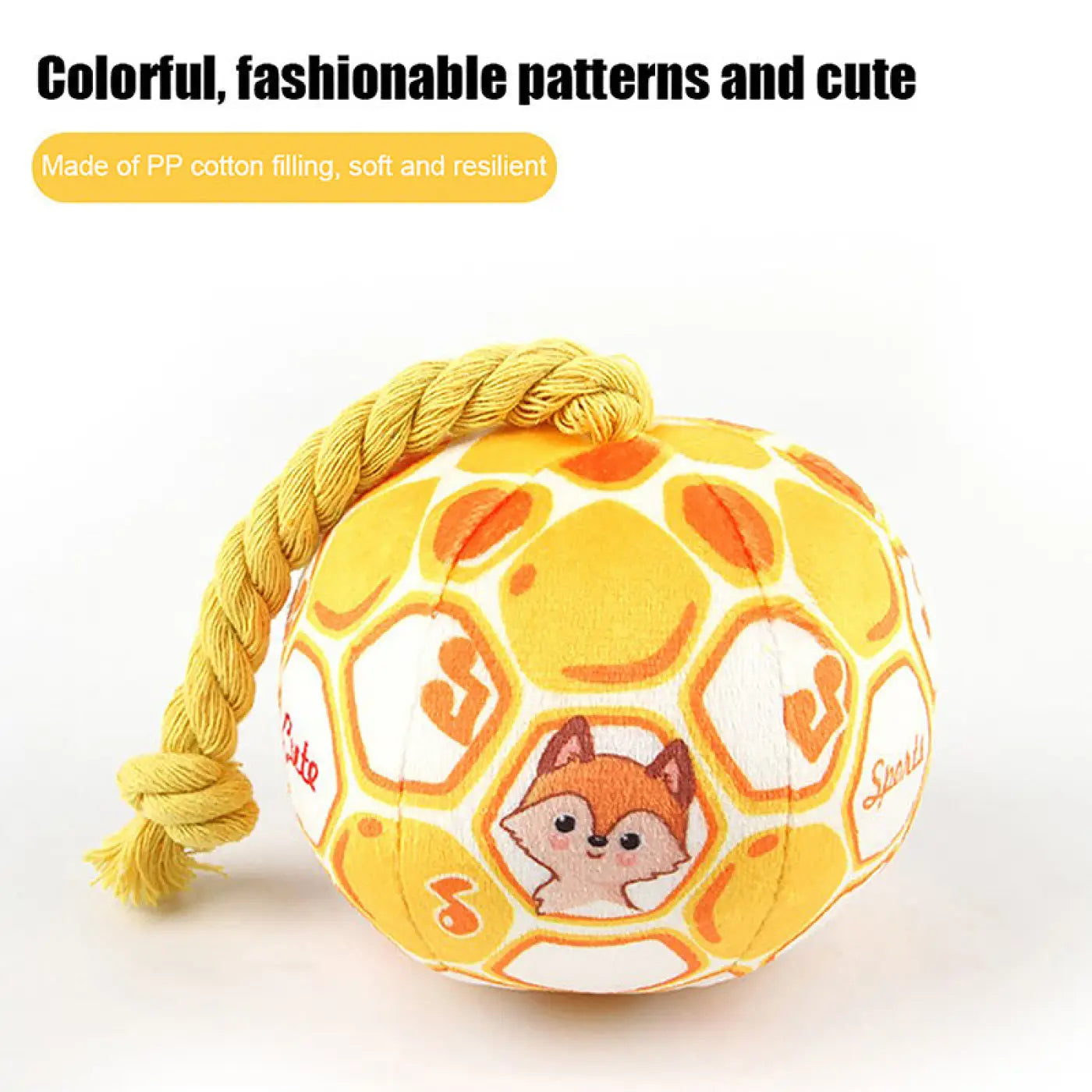 The Ball Depot dog ball: Elastic Tug Of War Dog Ball