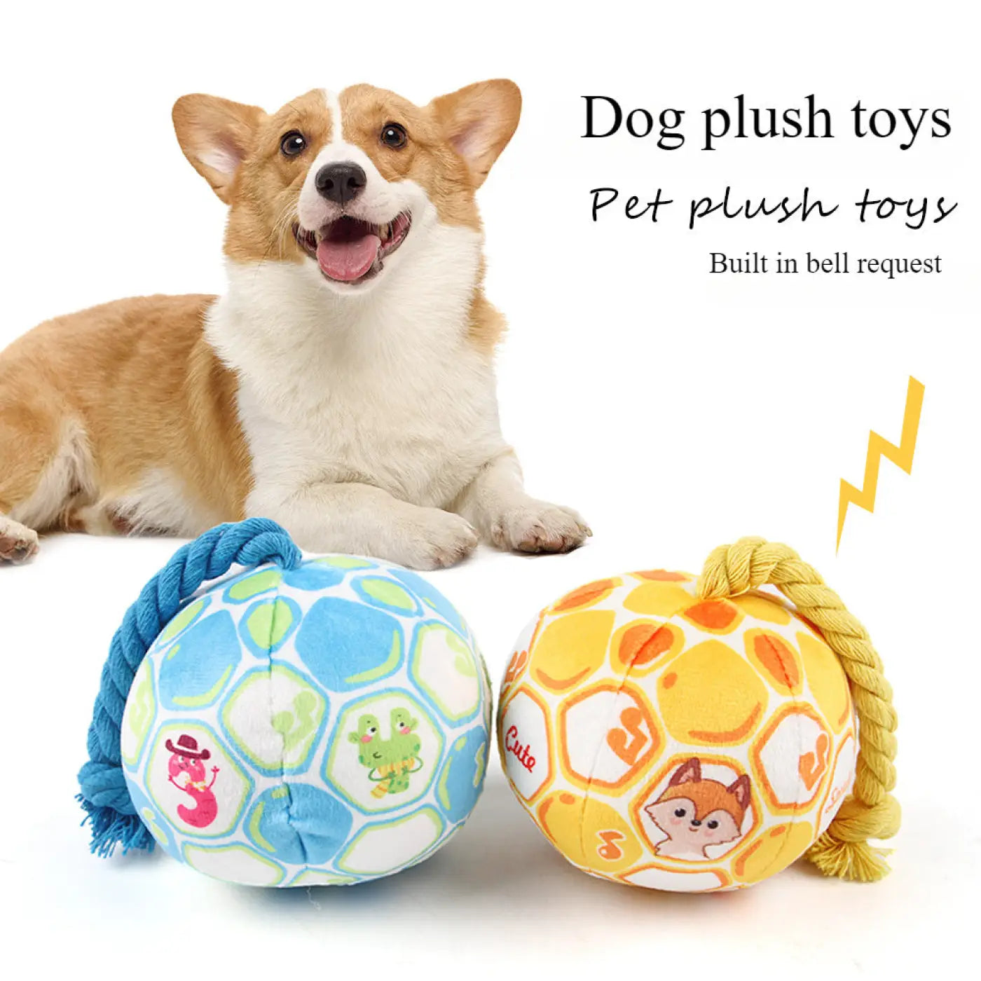 The Ball Depot dog ball: Elastic Tug Of War Dog Ball
