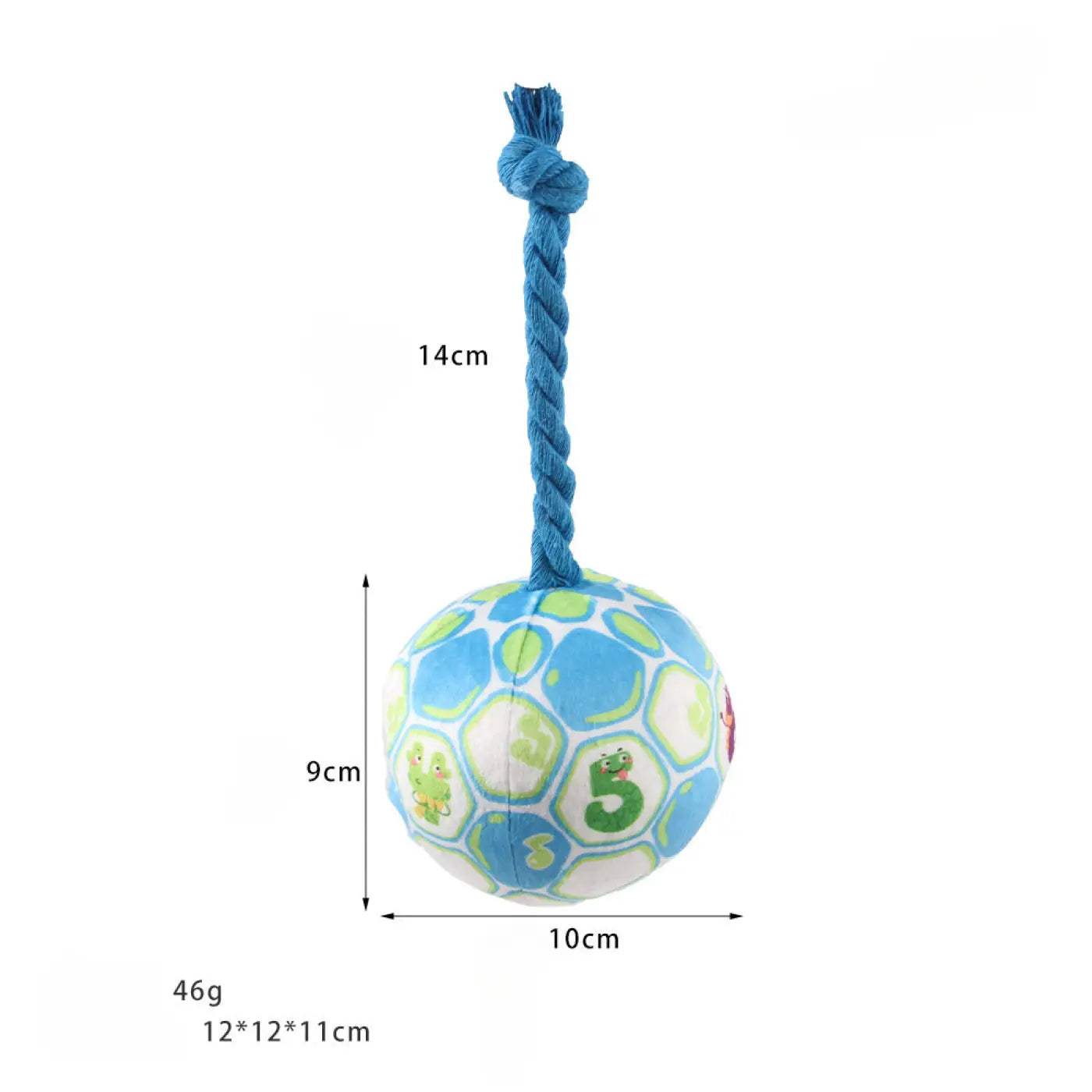 The Ball Depot dog ball: Elastic Tug Of War Dog Ball