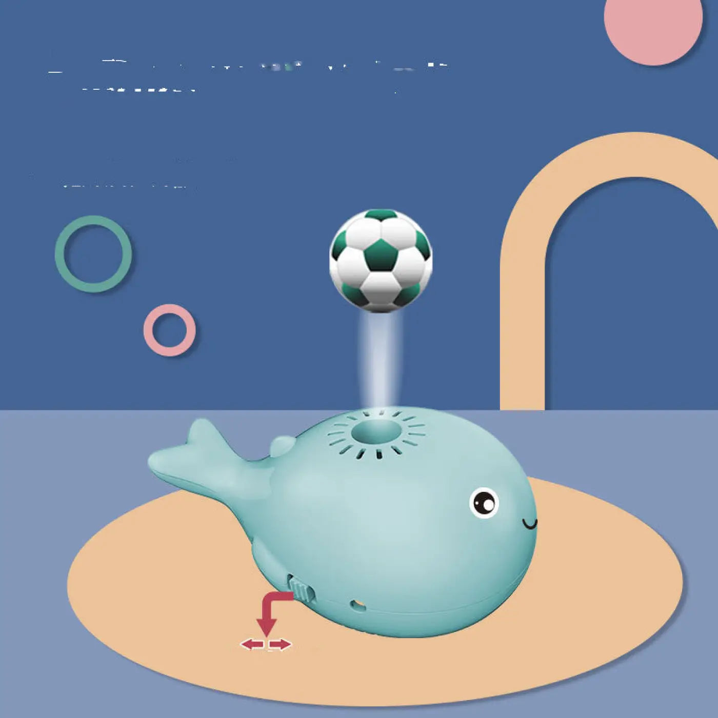 The Ball Depot novelty ball: Electric Fan Floating Ball
